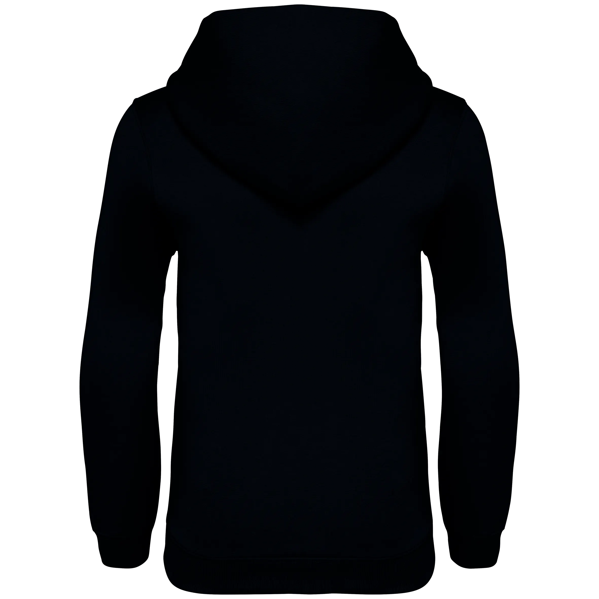 Sudadera  ecorresponsable con capucha infantil