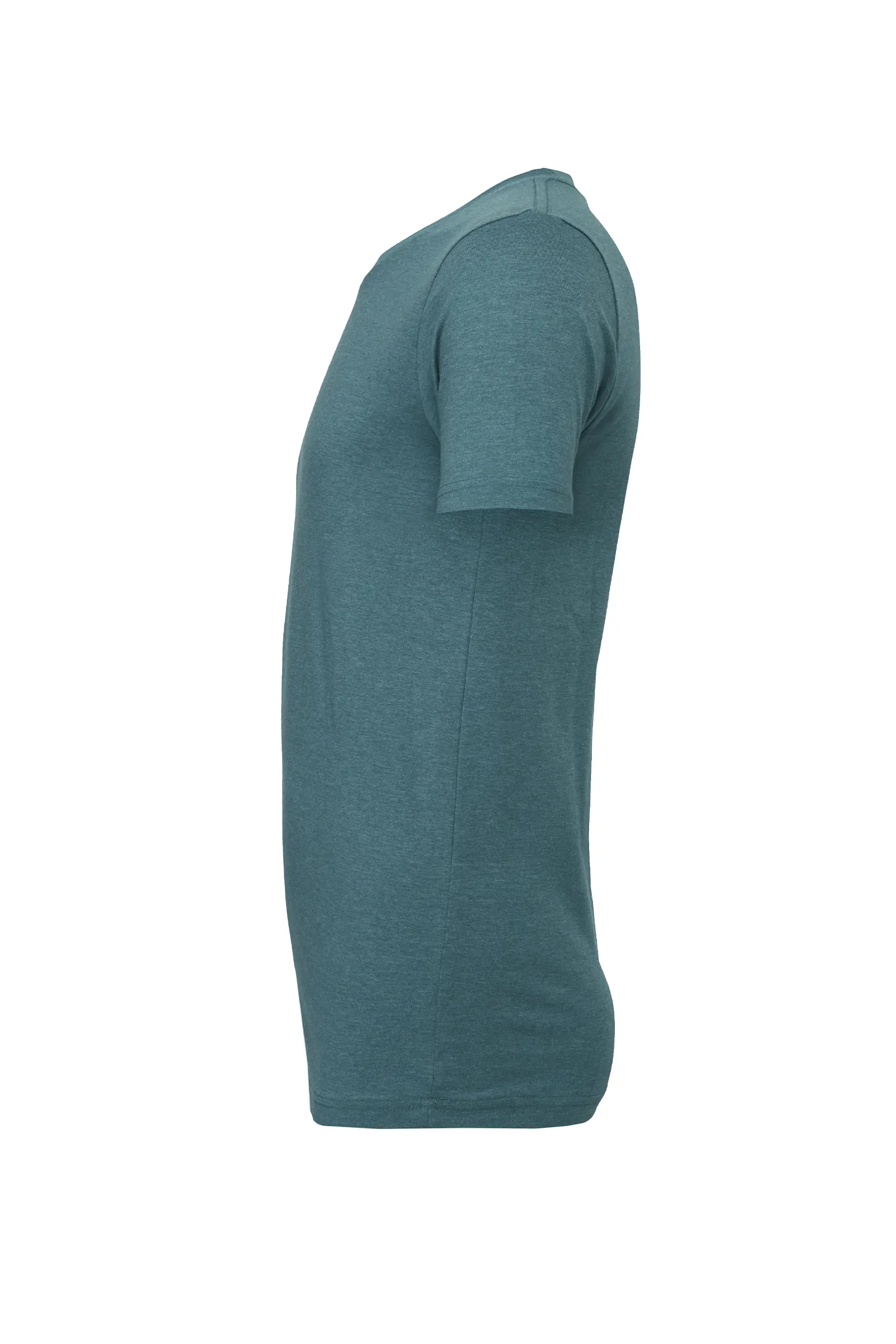 Camiseta cuello redondo hombre Heather