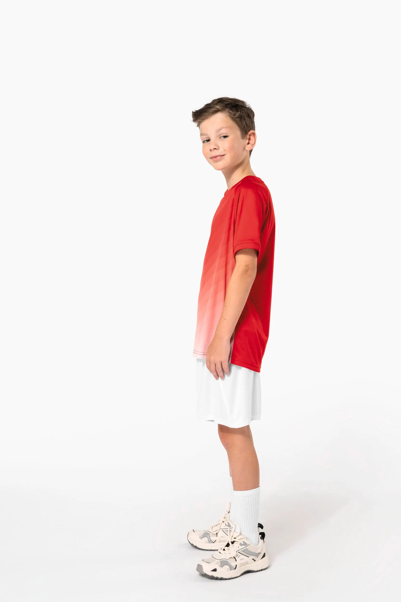 Camiseta multideporte de poliéster sublimado para niño