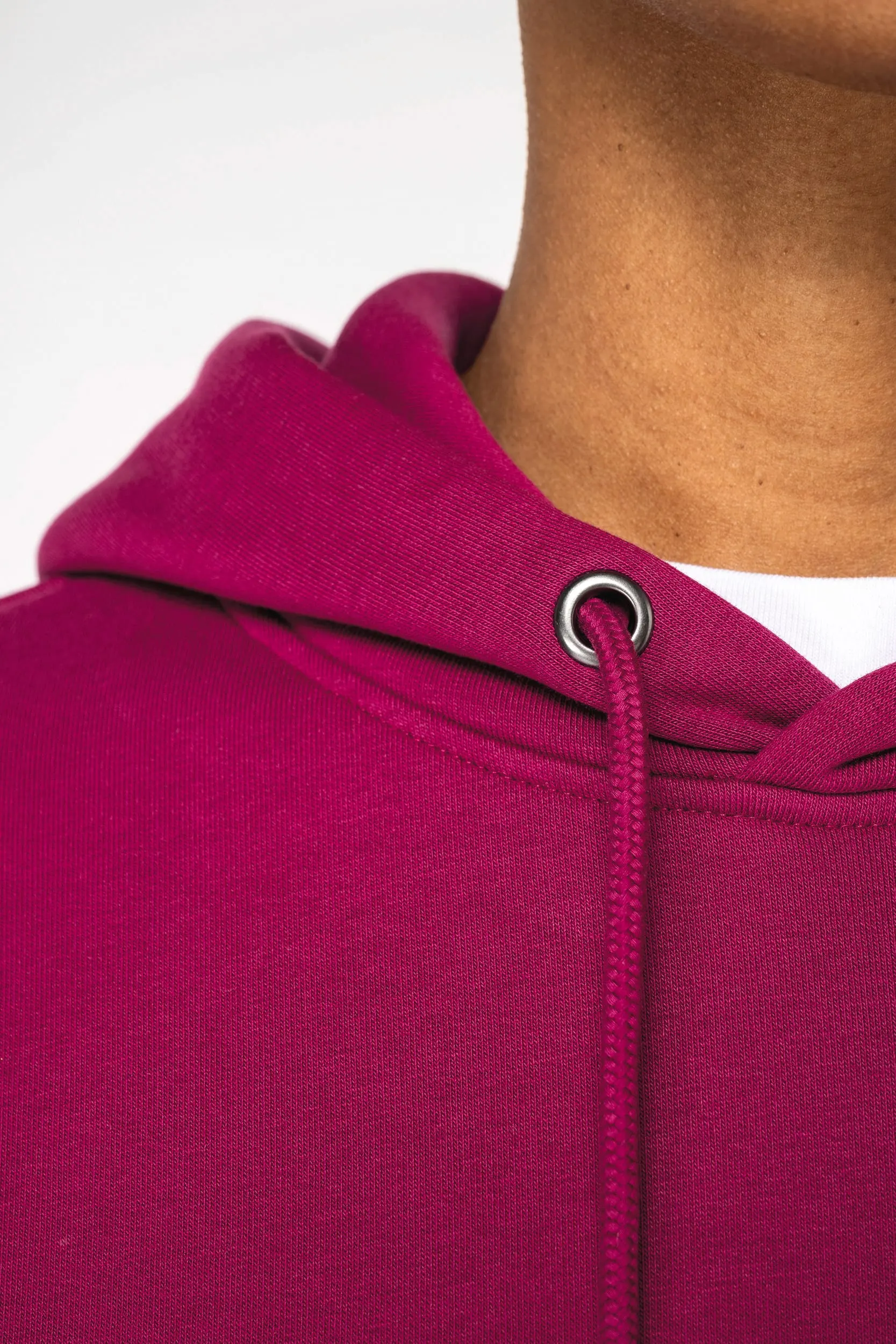 Sudadera ecorresponsable con capucha unisex