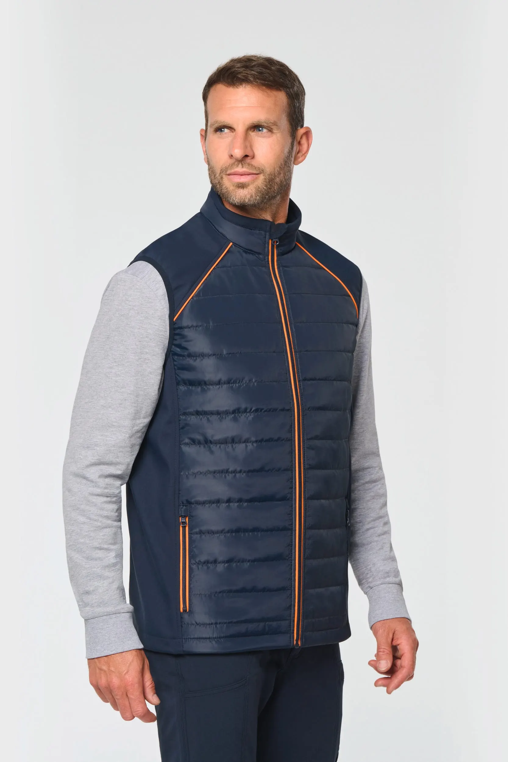Chaleco Day To Day bimaterial - Unisex