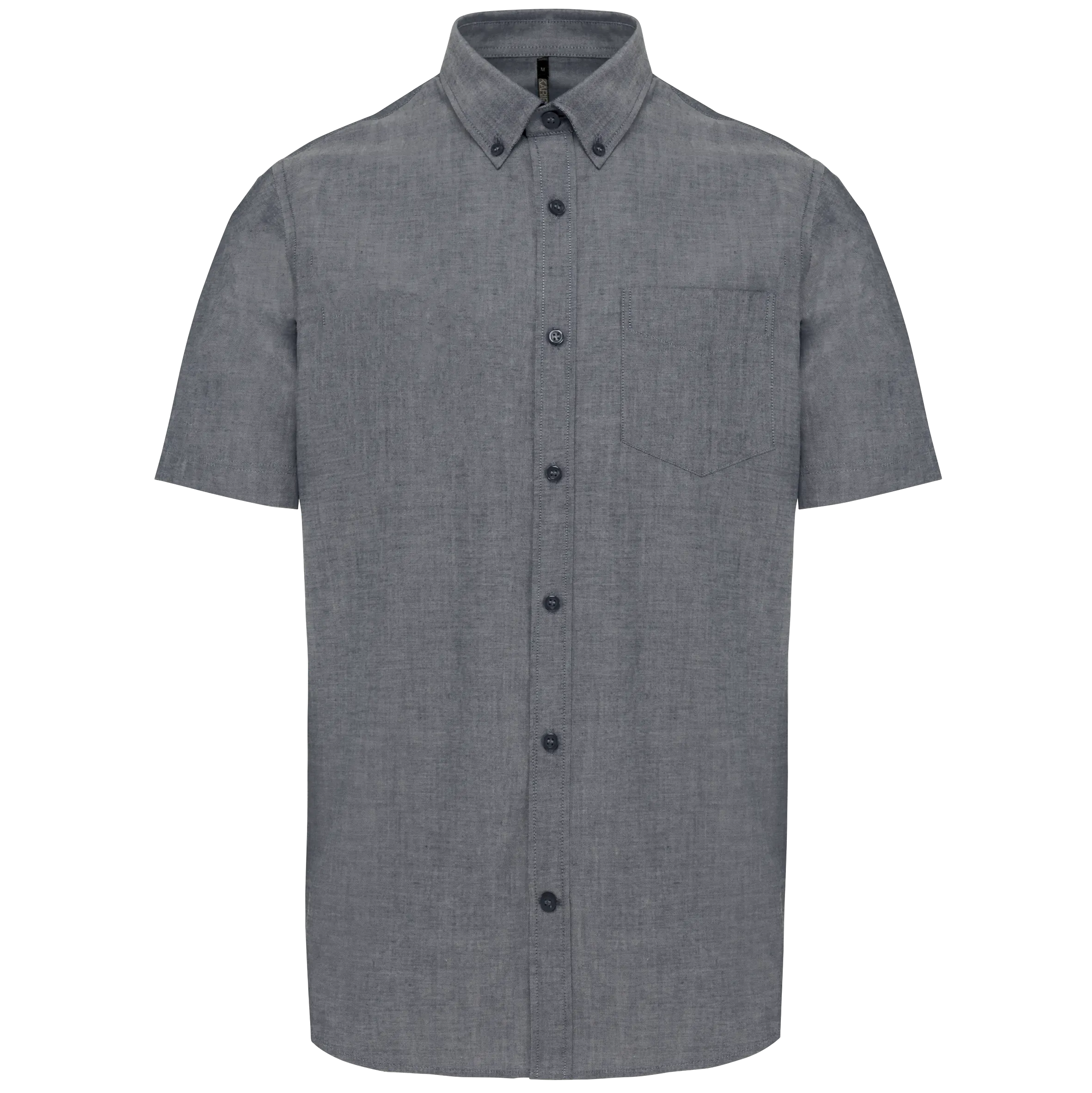 Camisa oxford manga corta hombre