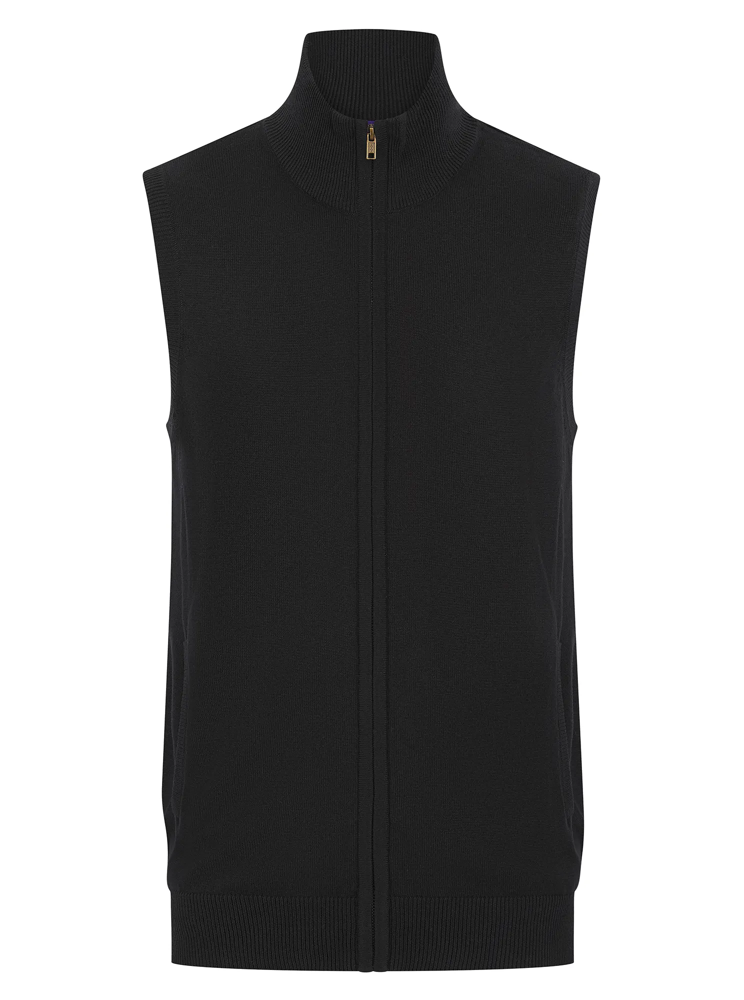 Jersey con cremallera sin mangas hombre<br/>