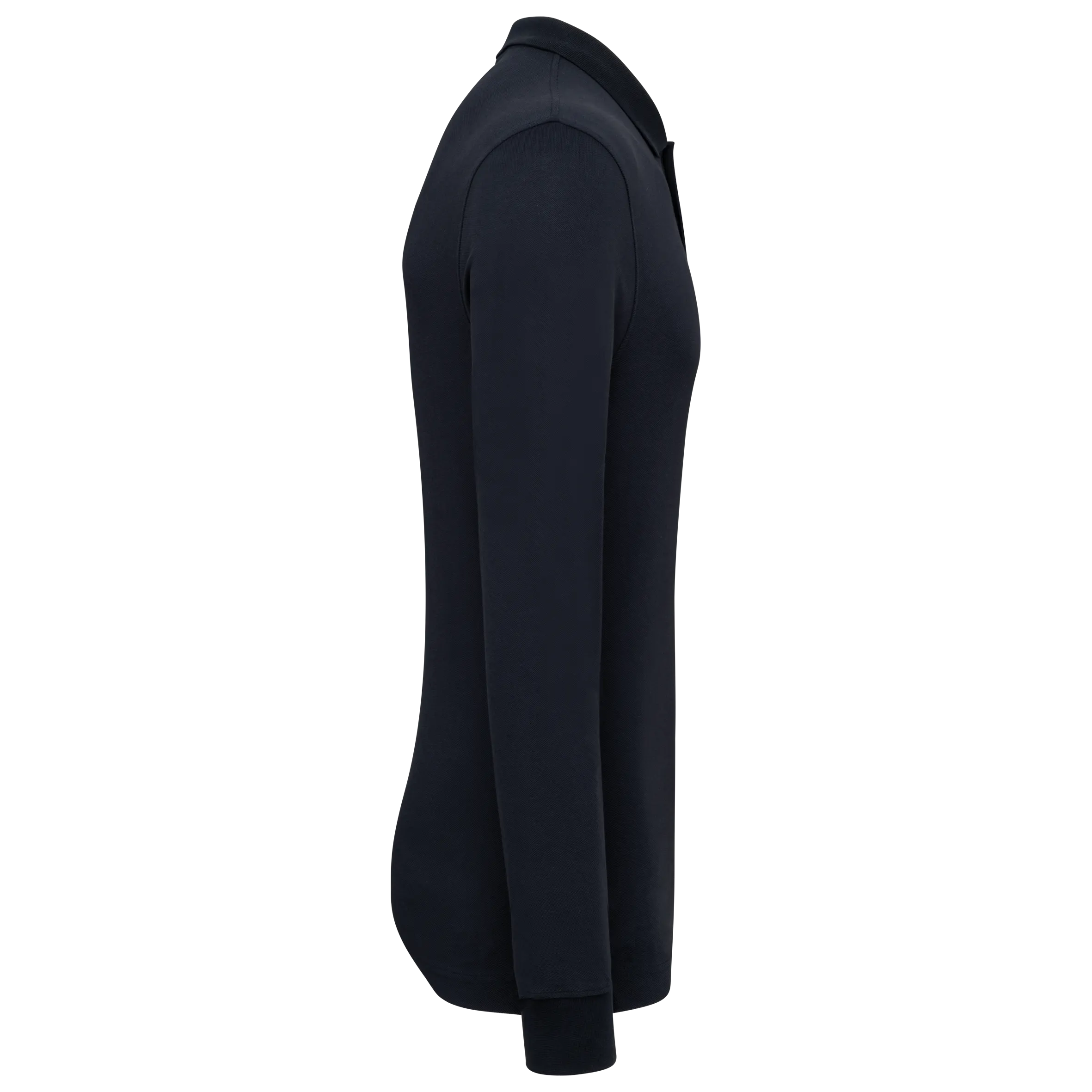 Polo de punto piqué manga larga Bio180 hombre