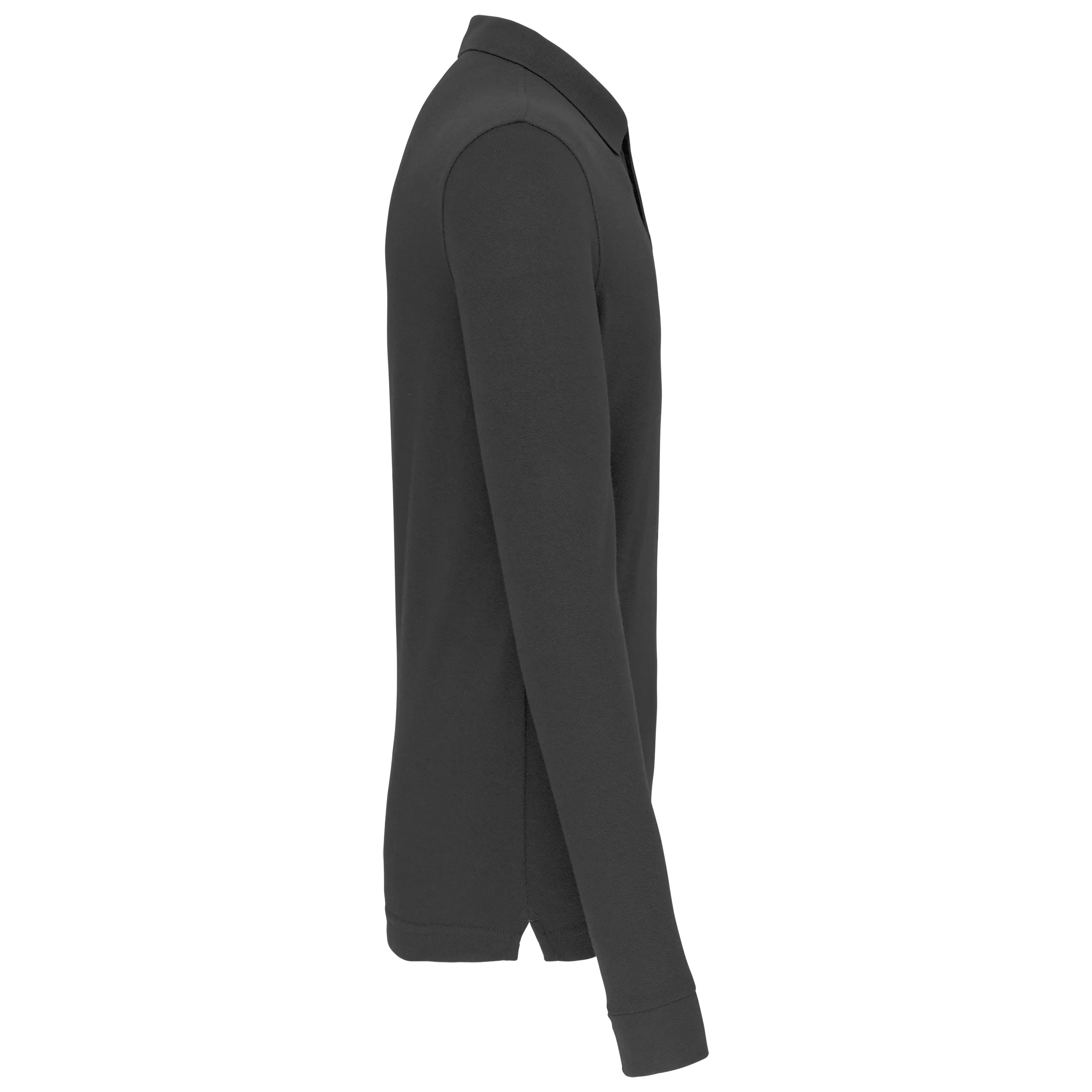 Polo Antibacteriano manga larga hombre