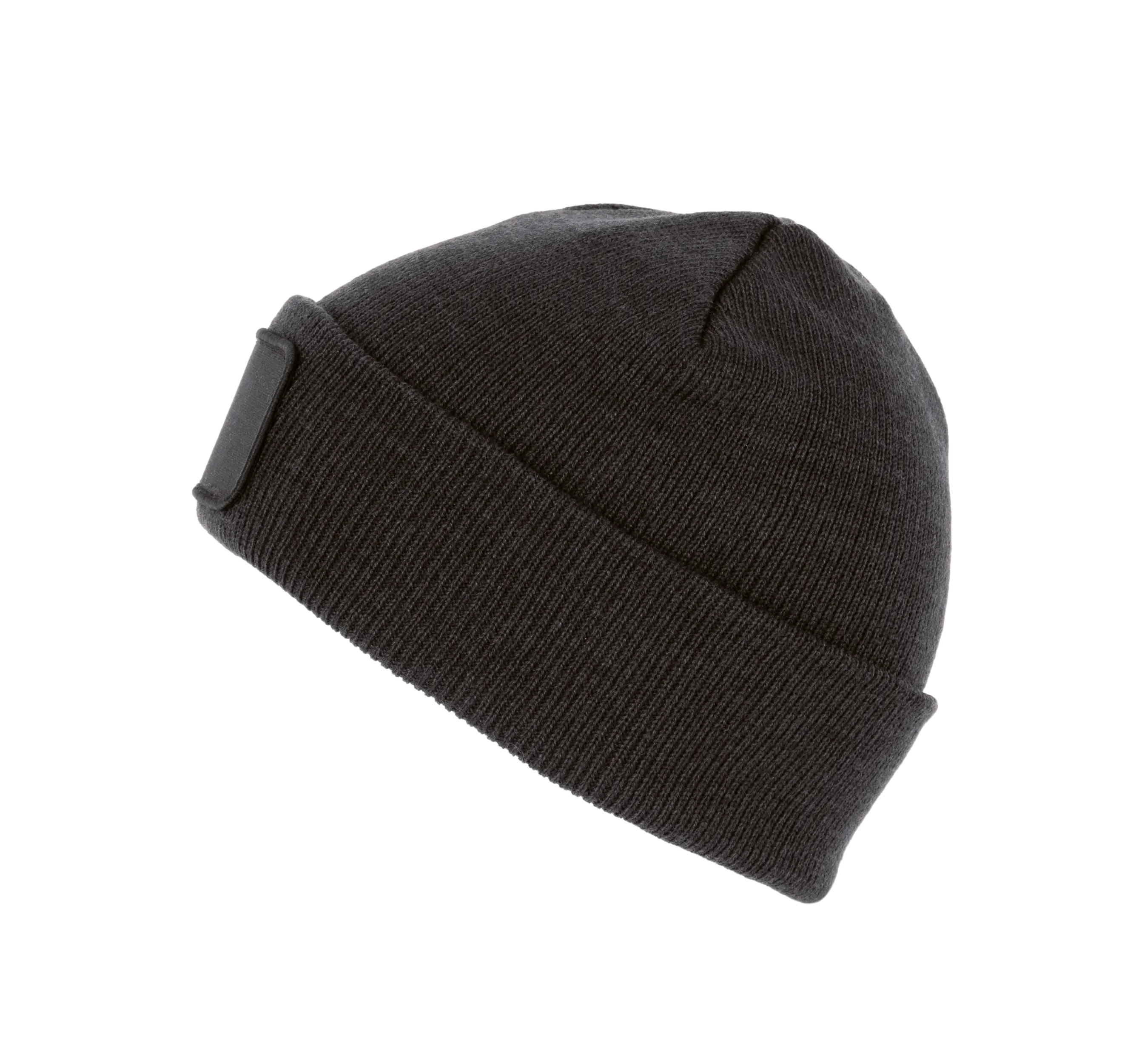 Gorro reciclado con parche
