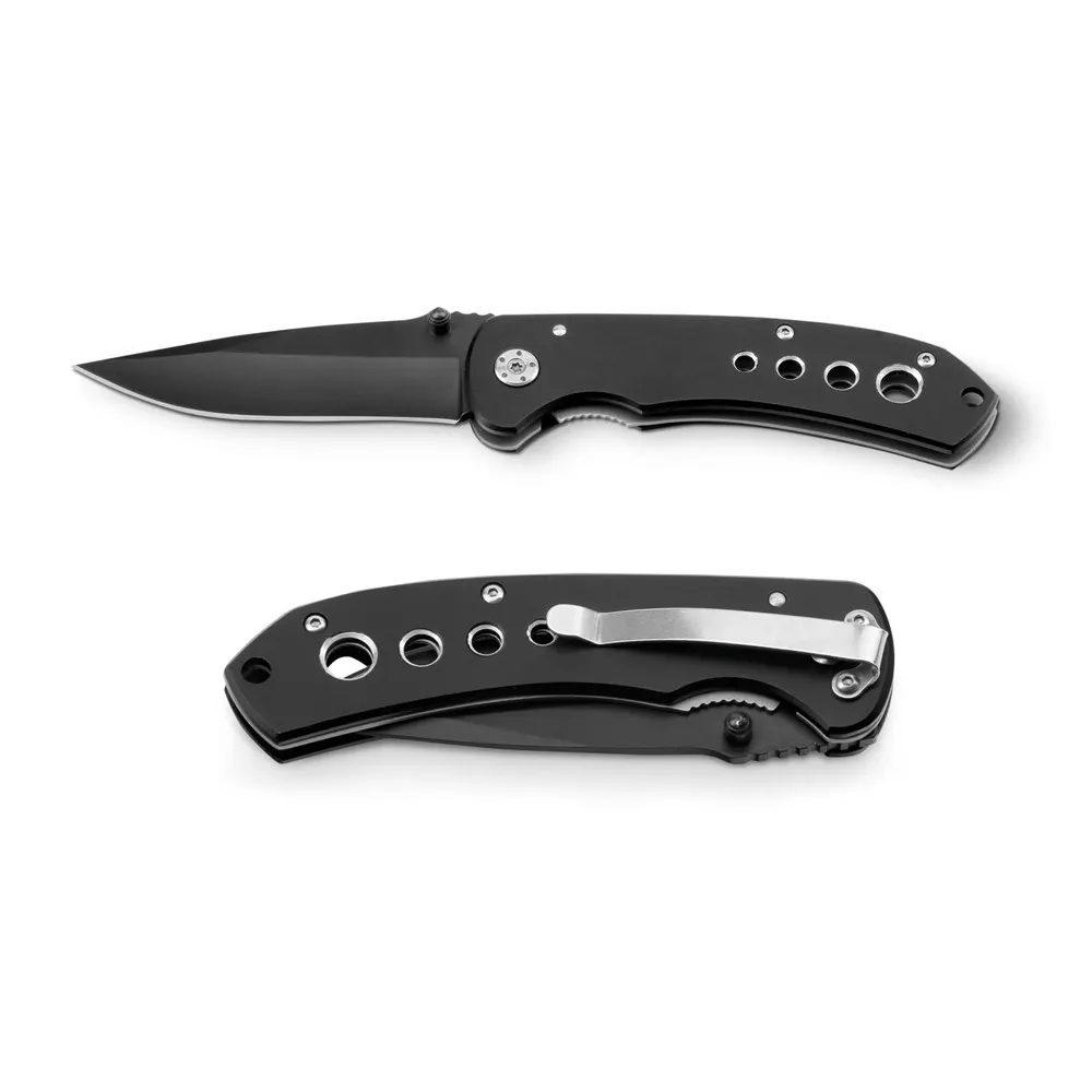 NINJA. Navaja de bolsillo de acero inoxidable y metal