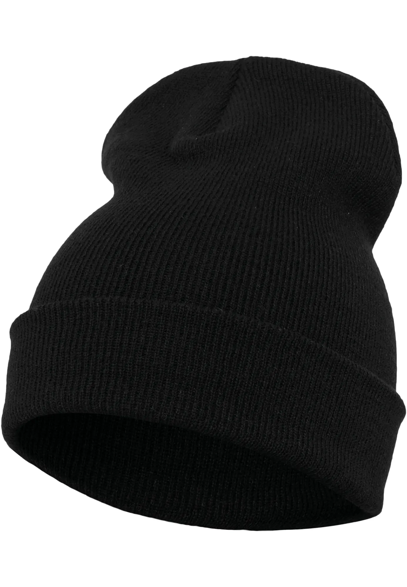 Gorro largo de punto grueso