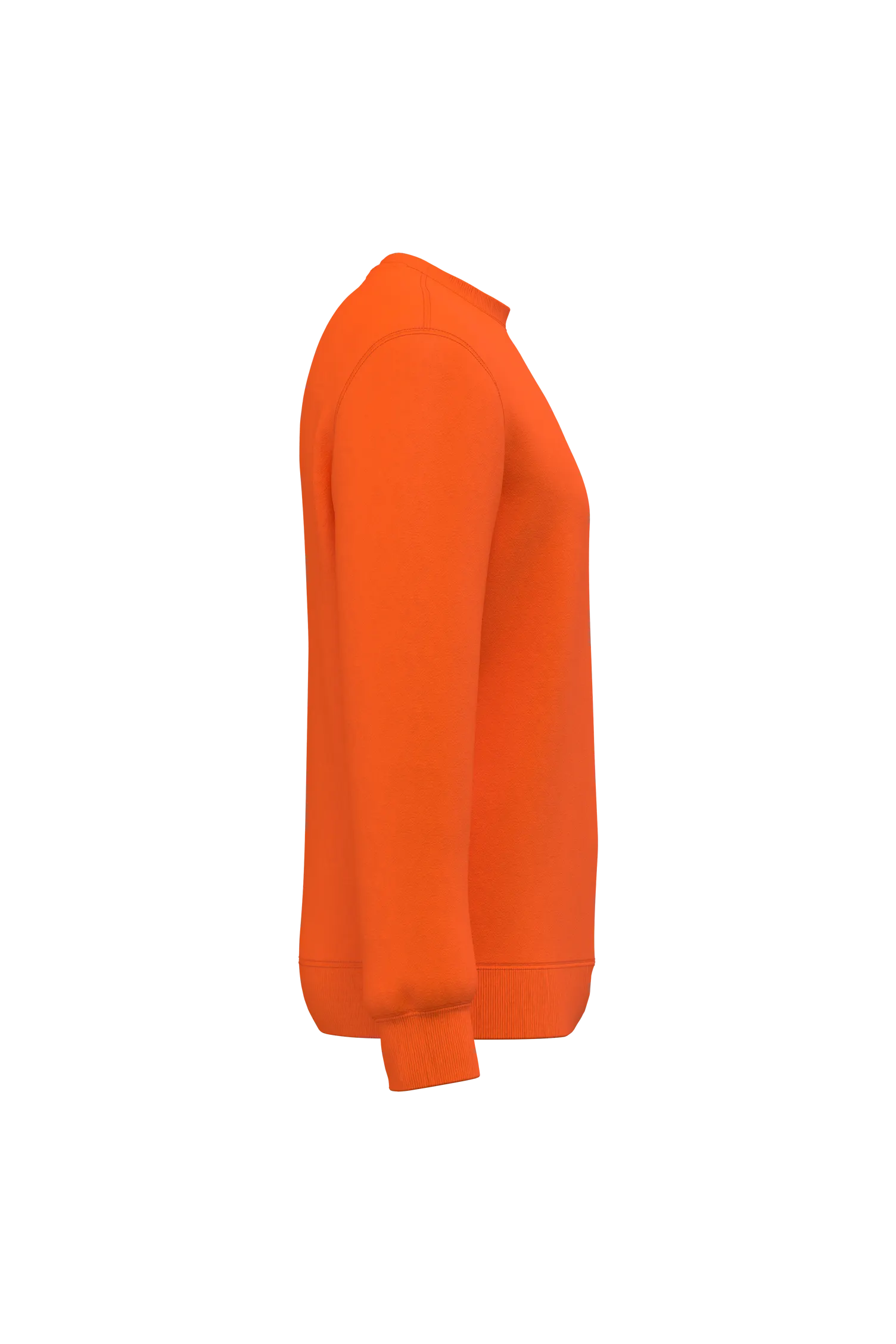 Sudadera cuello redondo reciclada unisex