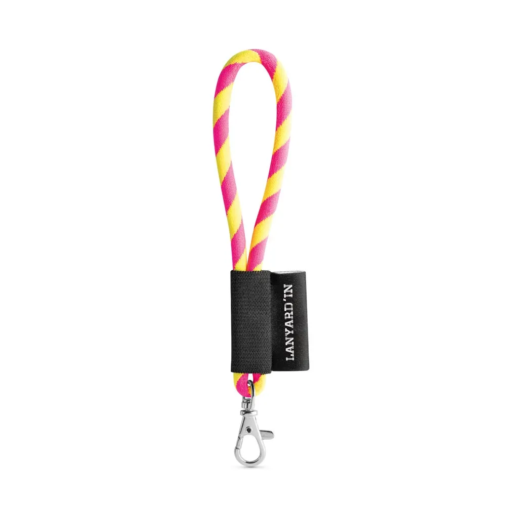 SET Lanyard TUBE Short (Ø 7 mm) con mosquetón de 9 mm