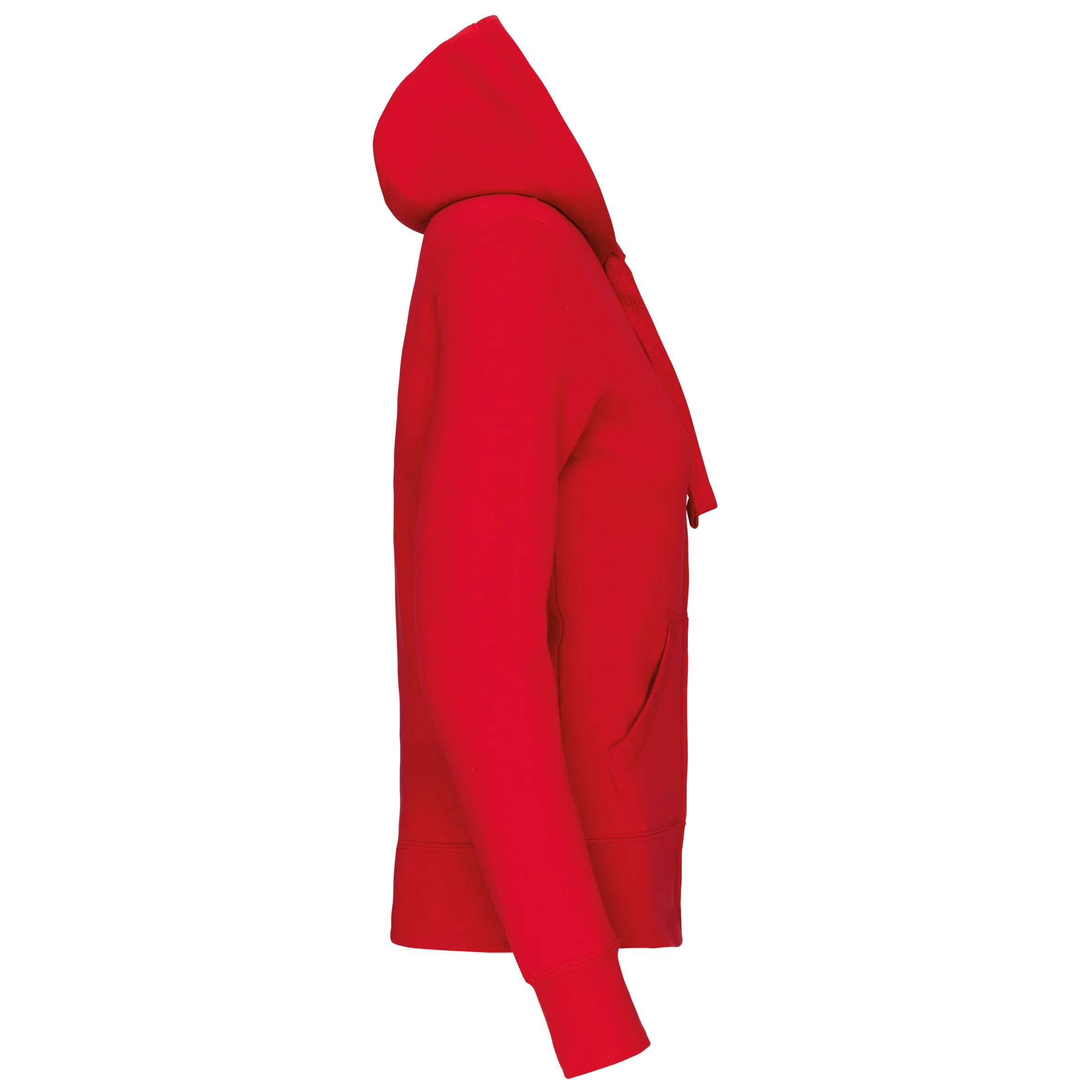 Sudadera con capucha y cremallera de mujer