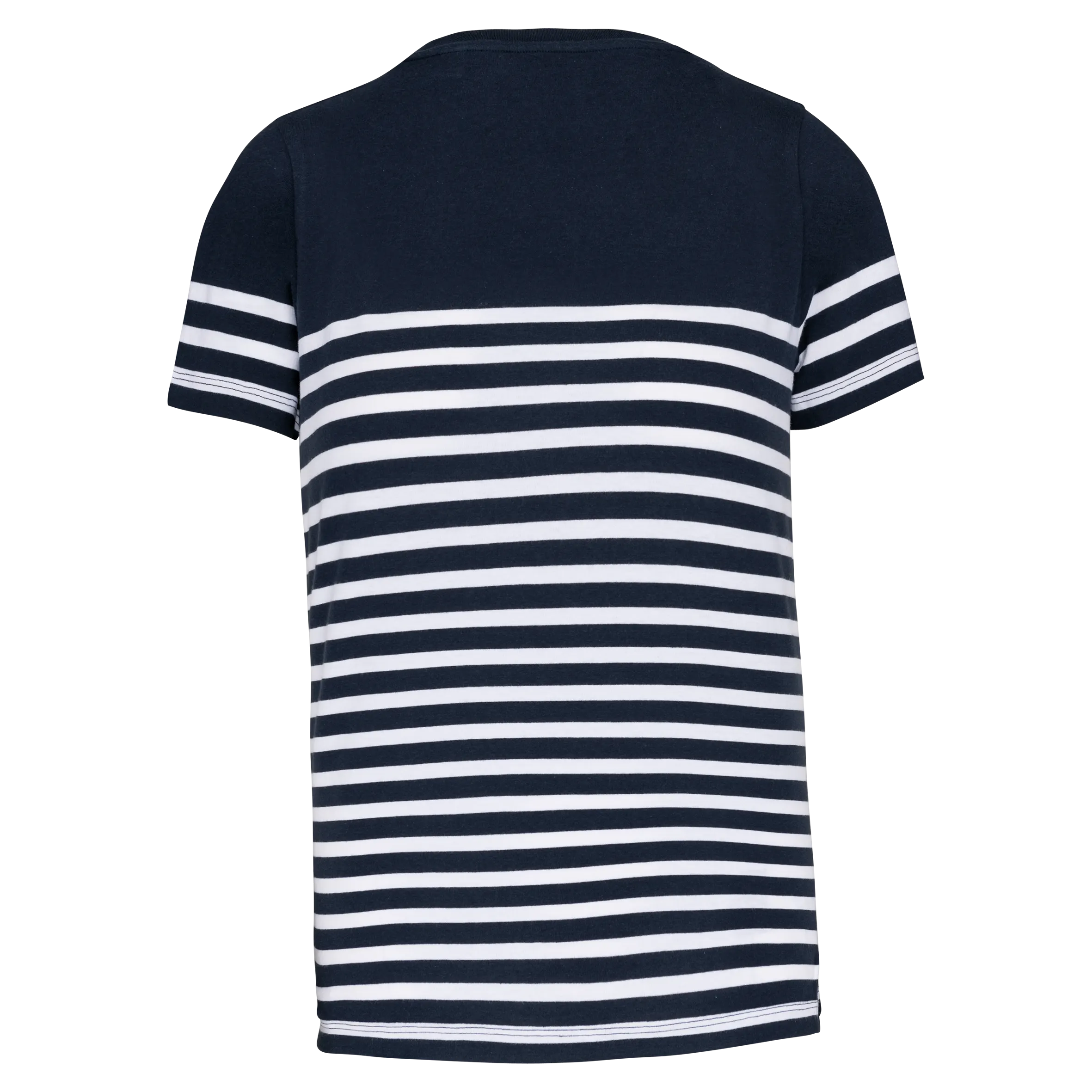 Camiseta tipo marinero cuello redondo algodón orgánico niños