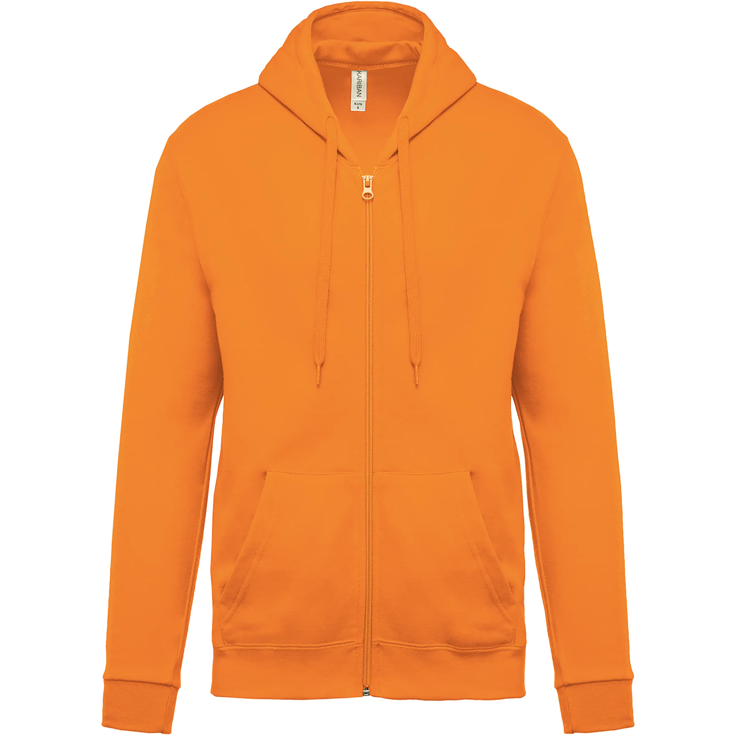 Sudadera capucha y cremallera unisex