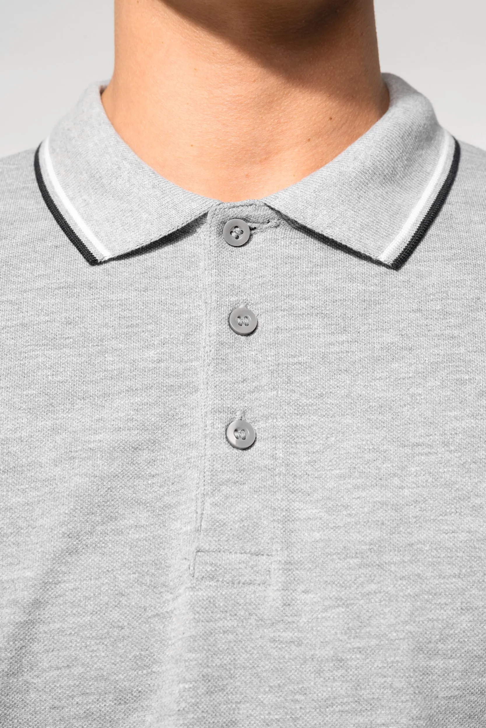 Polo de manga corta hombre