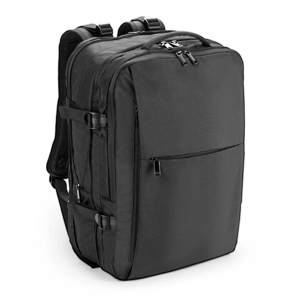 DALLAS. Mochila de viaje de poliéster reciclado de alta densidad 600D para portátil de 17.3"