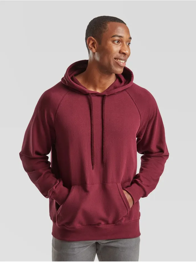 SUDADERA FRUIT OF THE LOOM LIGHTWEIGHT HOODED SWEAT