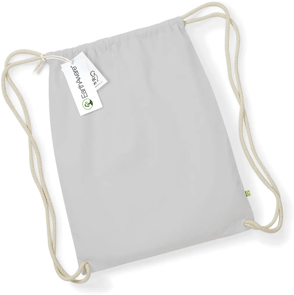 Bolsa de gimnasio EARTHAWARE® - algodón orgánico
