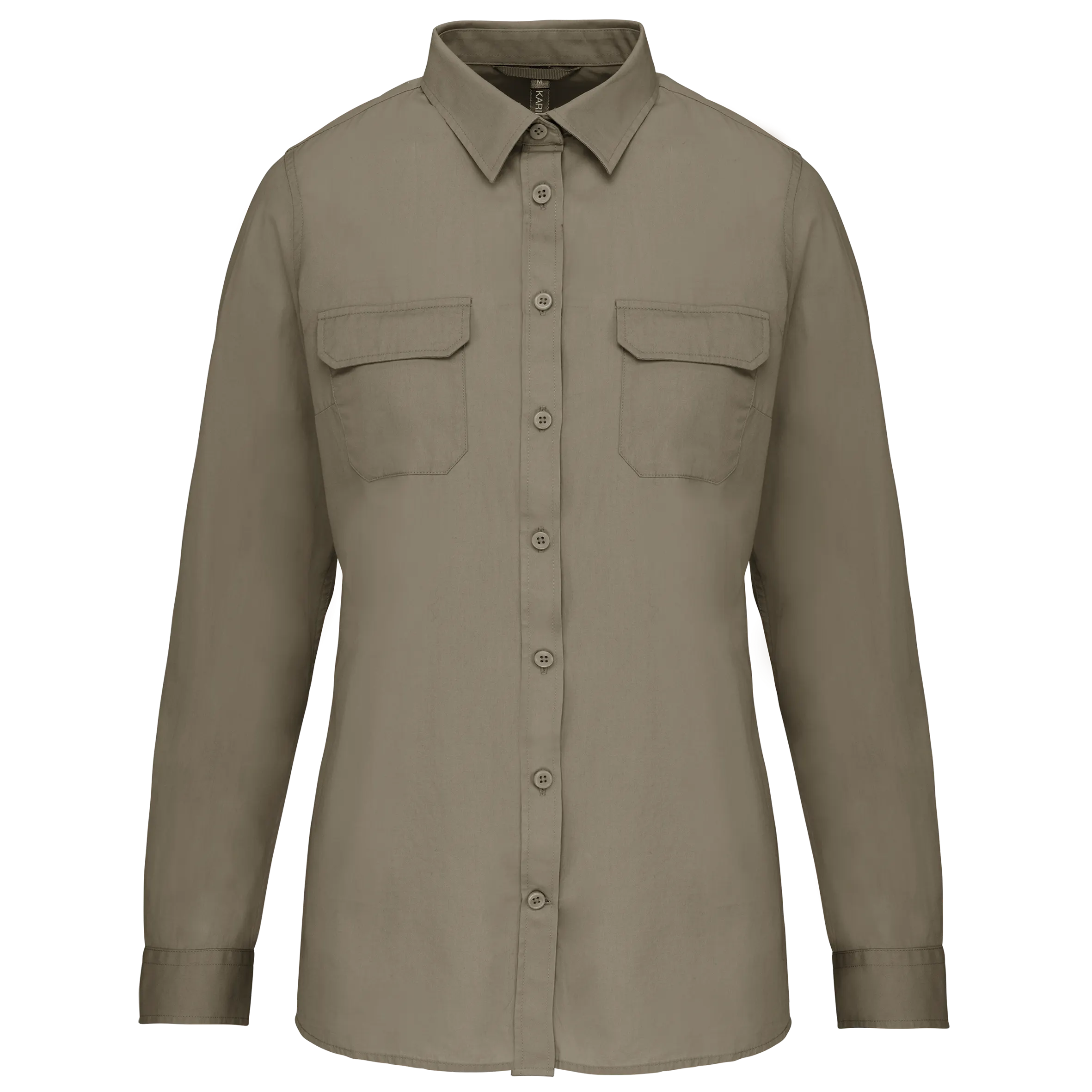 Camisa Safari manga larga mujer