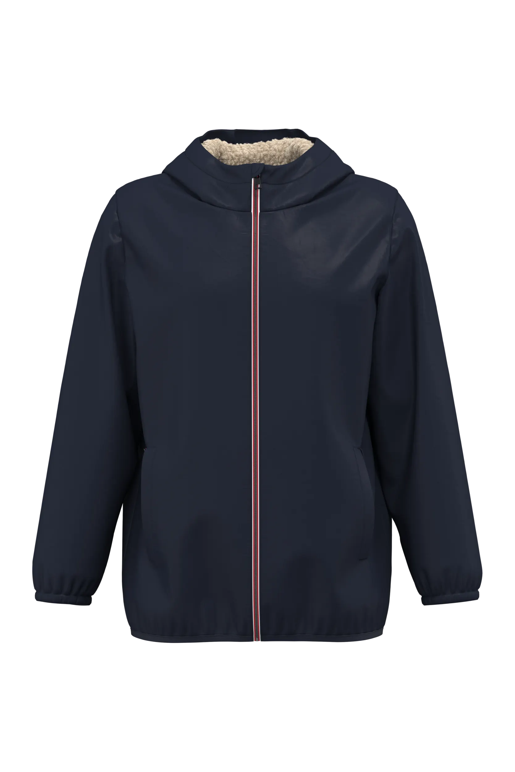 Chaqueta con forro de sherpa unisex