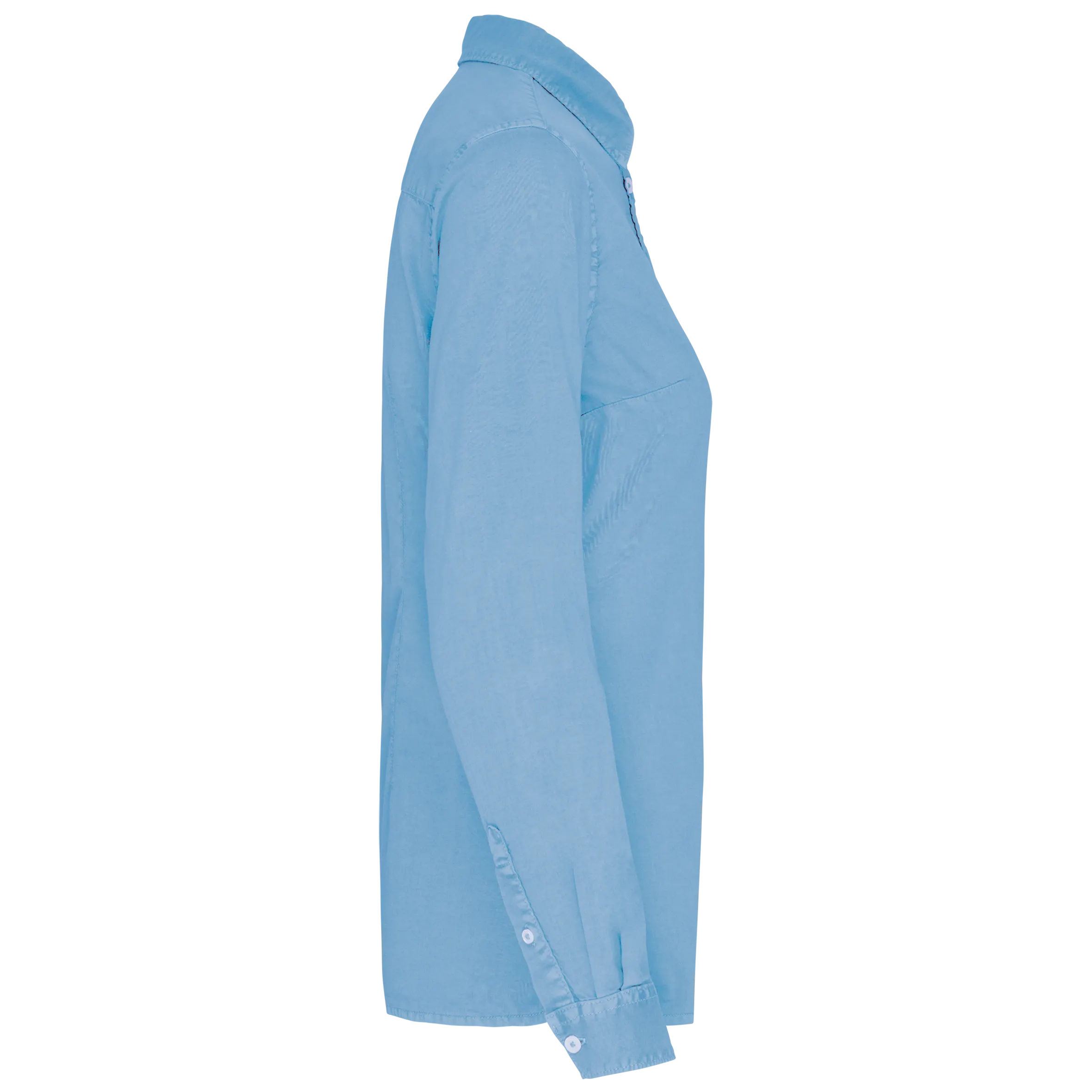 Camisa ecorresponsable efecto lavado mujer