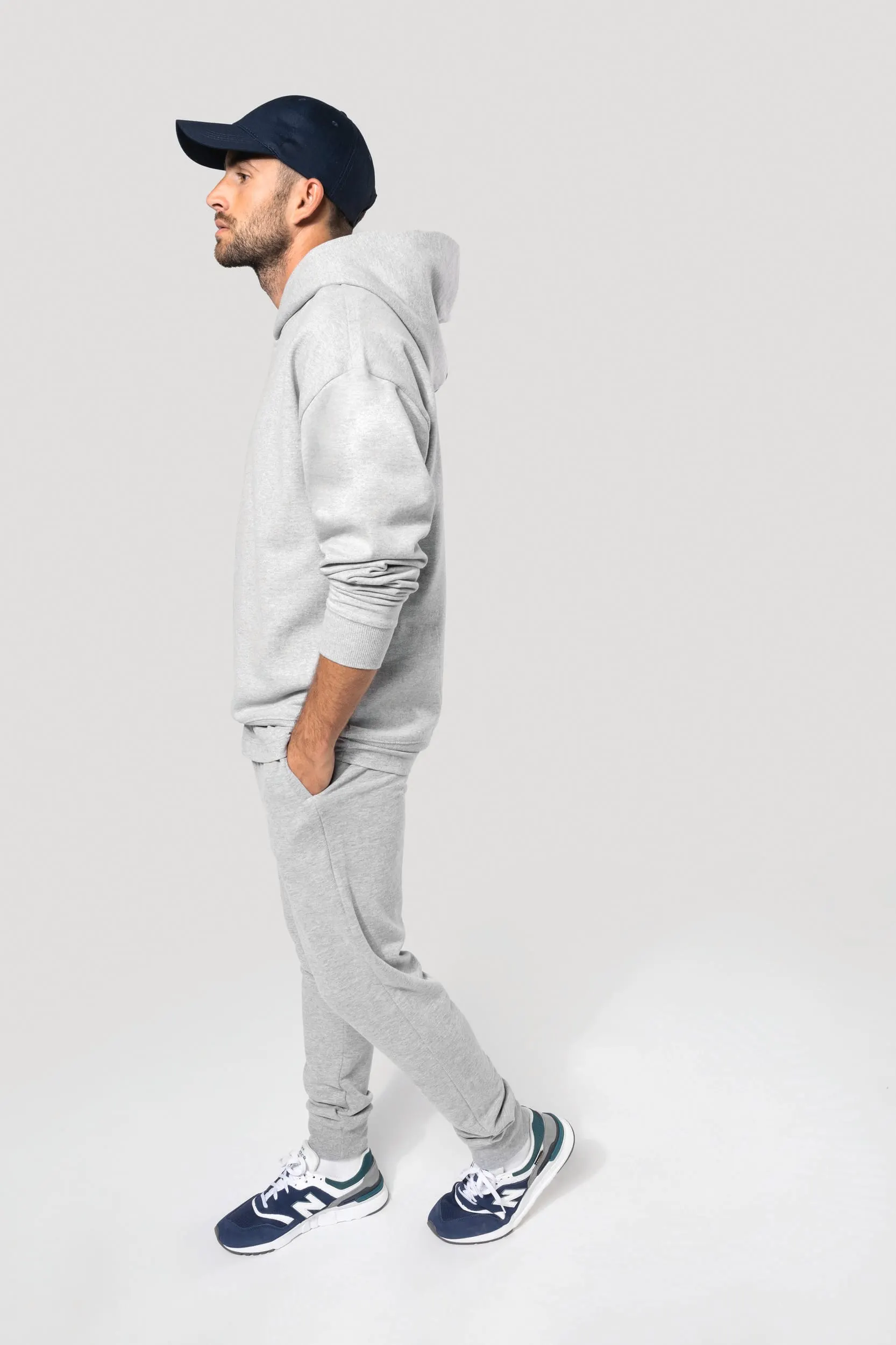 Pantalón felpa no perchada ecorresponsable hombre