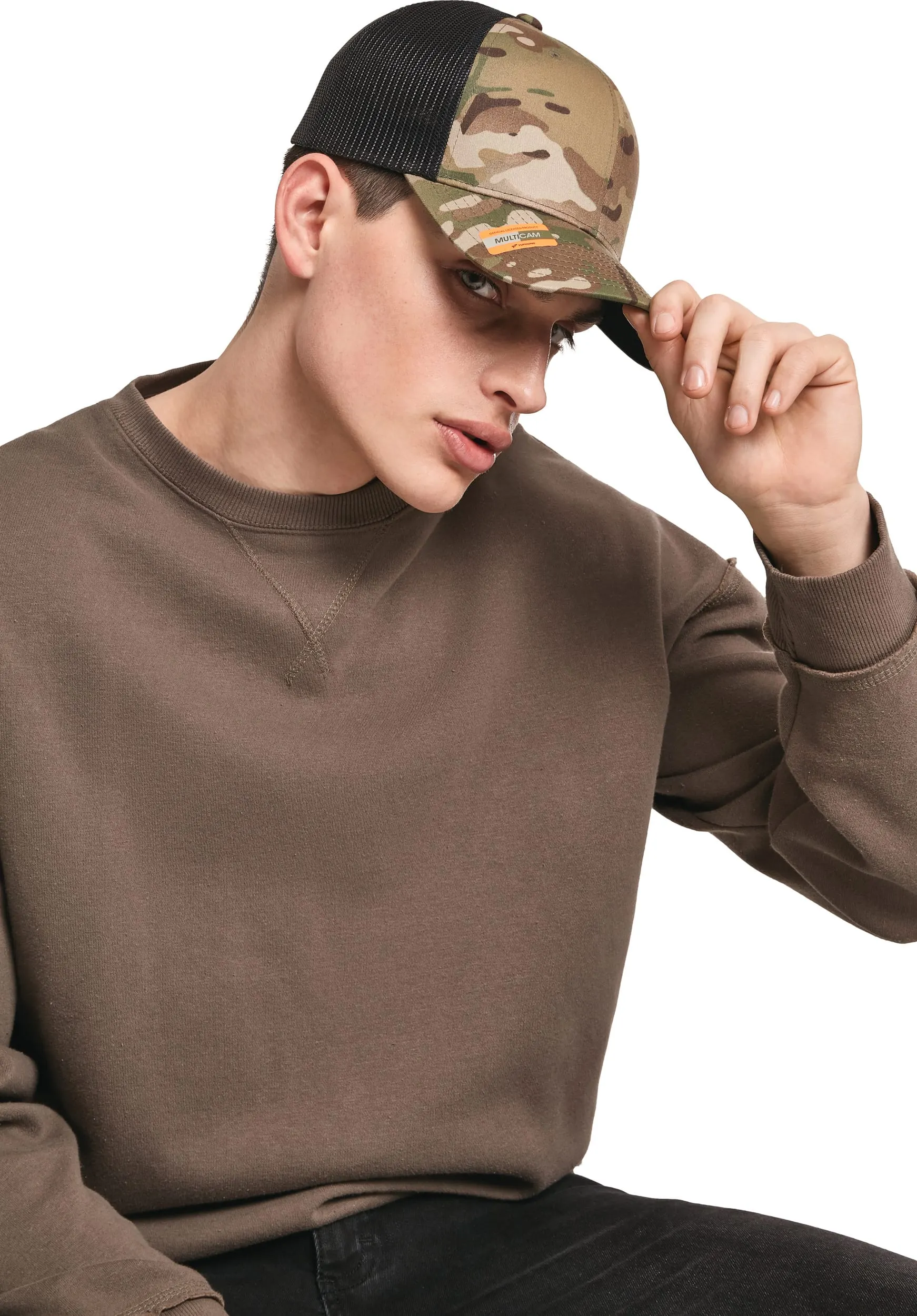 Gorra trucker retro multicam<br/>