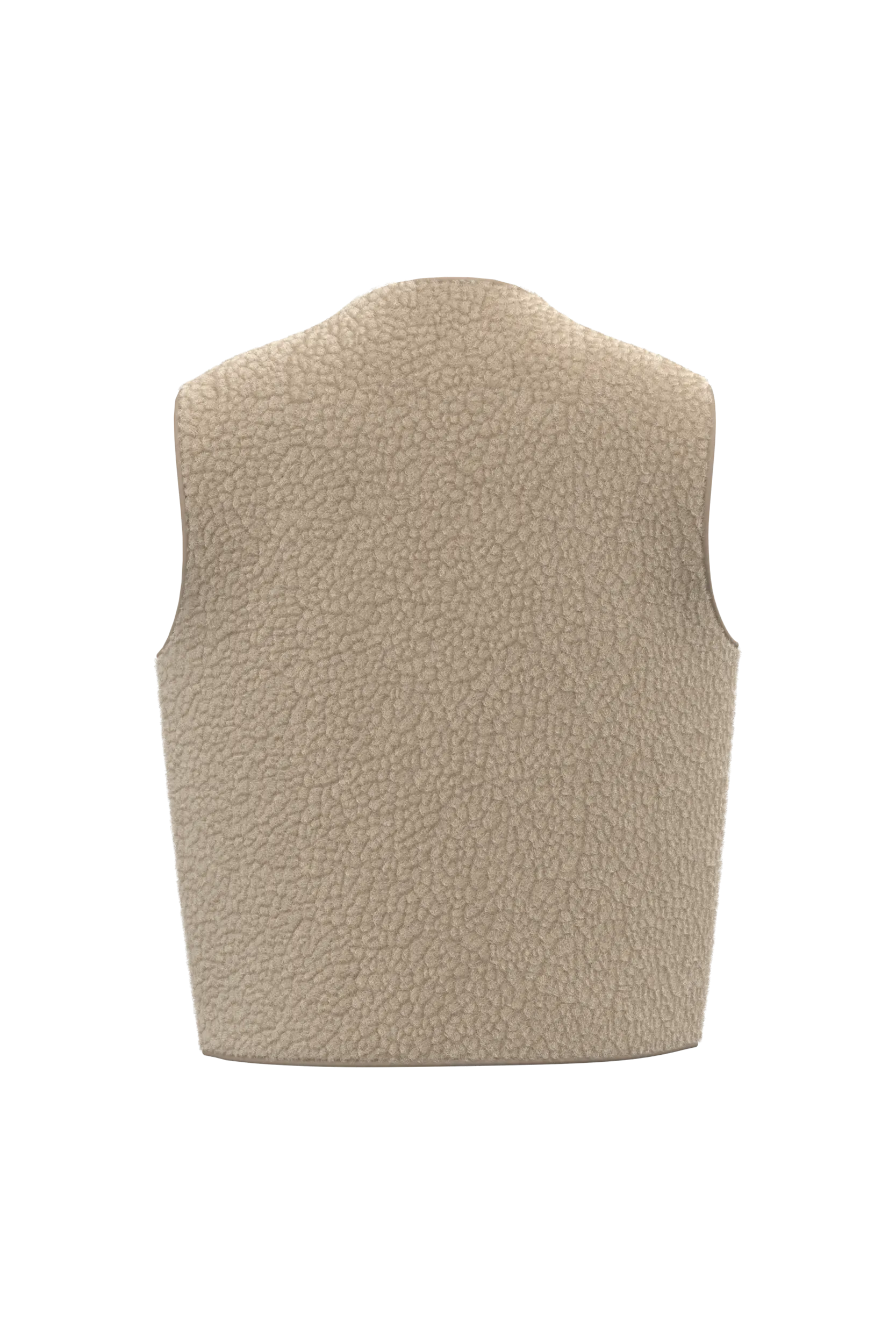 Chaleco de sherpa mujer<br/>