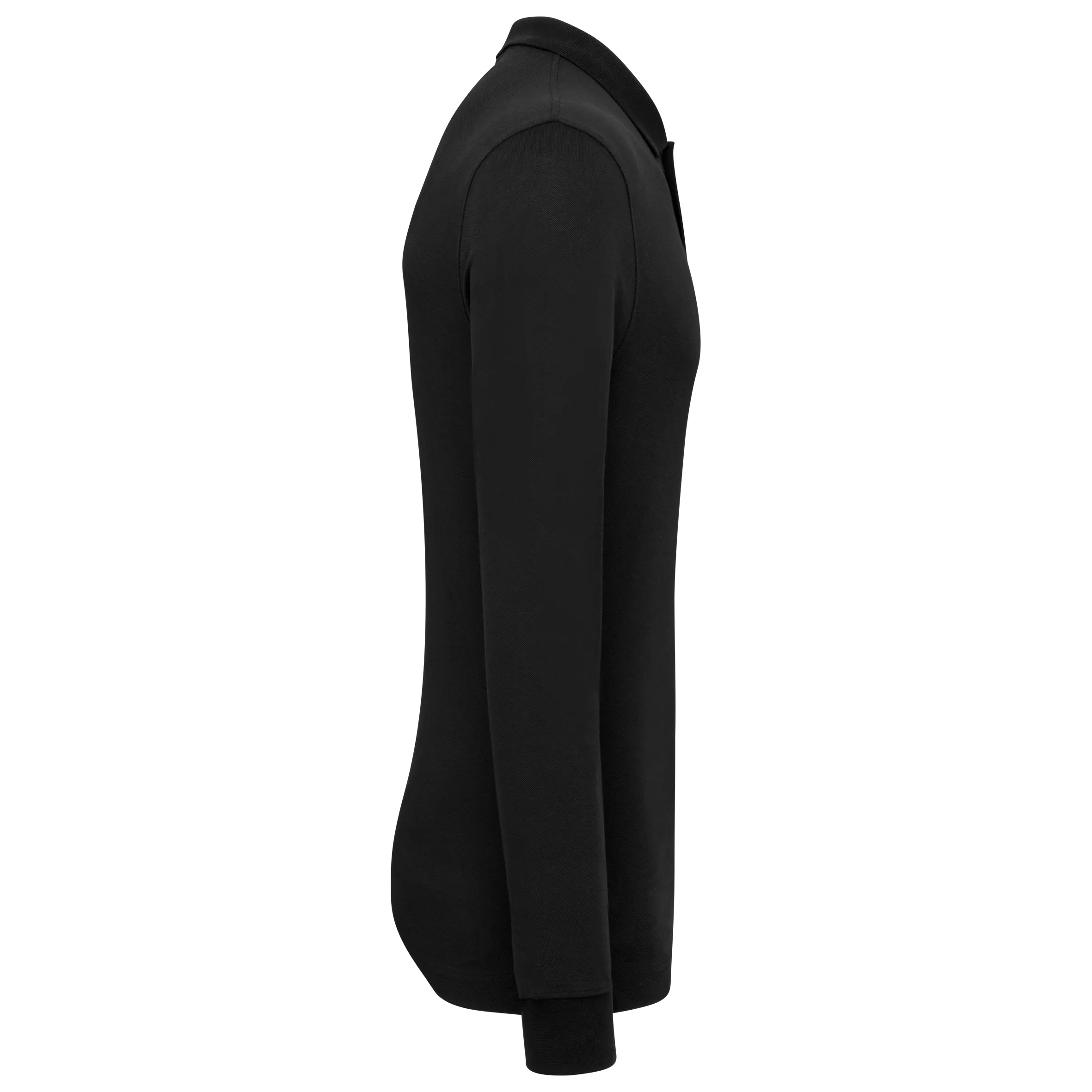 Polo de punto piqué manga larga Bio180 hombre