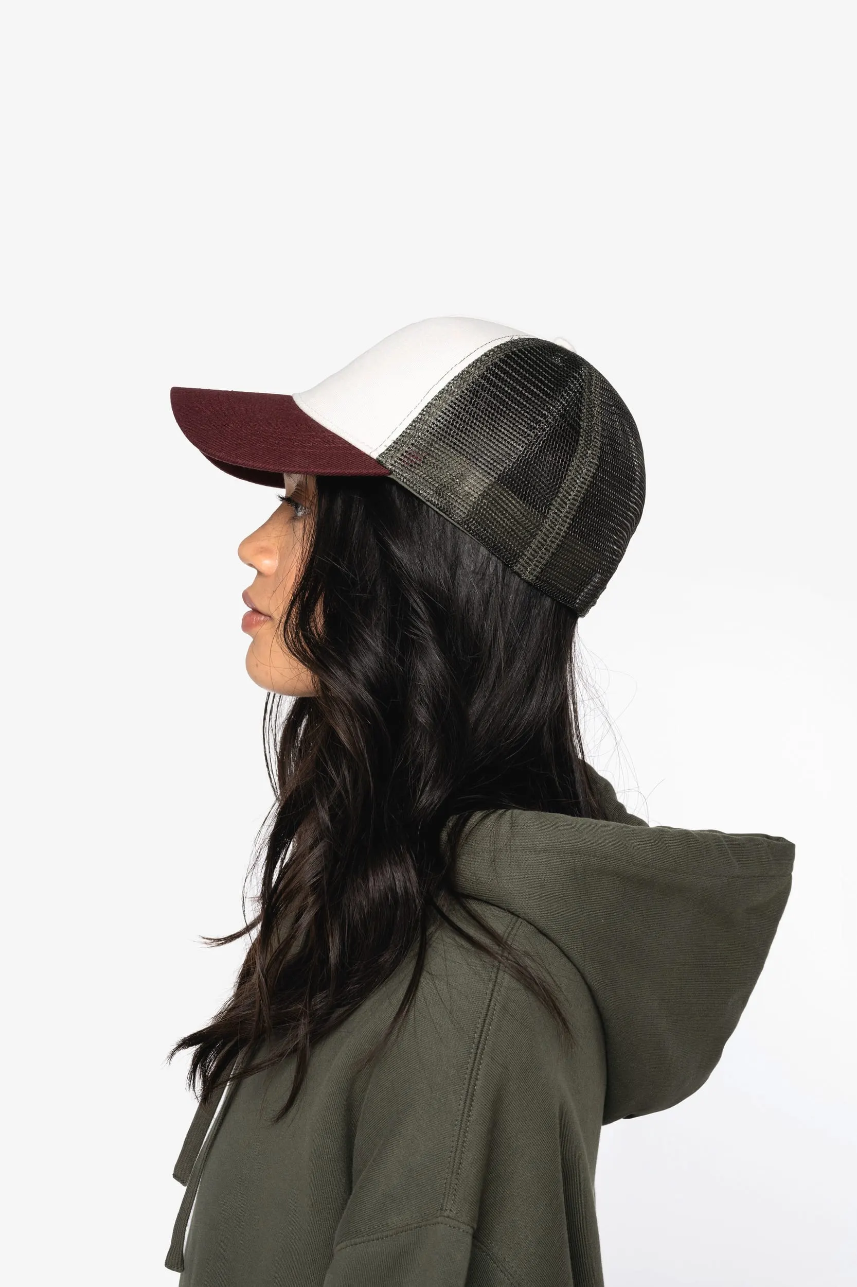 Gorra trucker ecorresponsable 5 paneles unisex