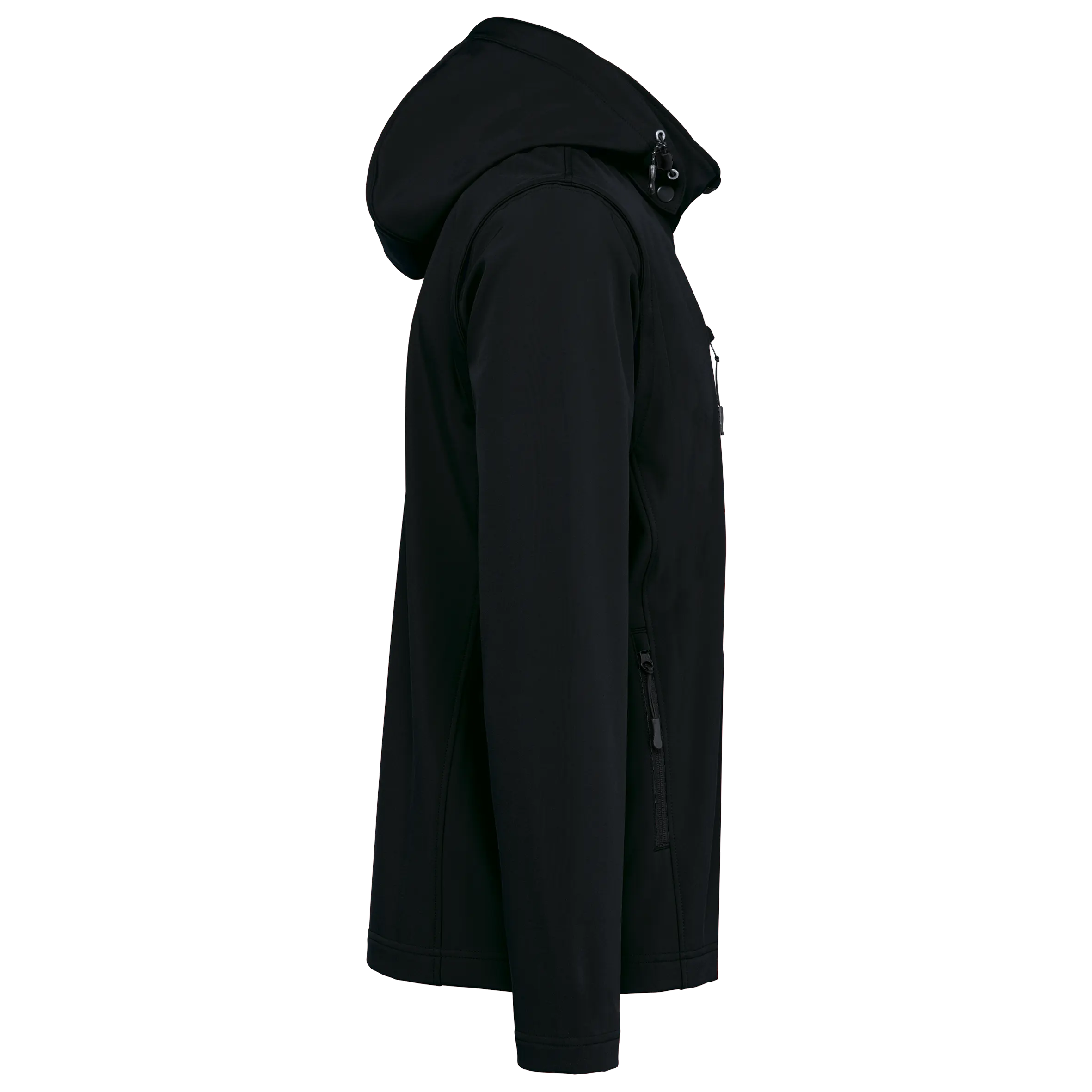 Chaquetas softshell 3 capas con capucha y mangas extraíbles unisex