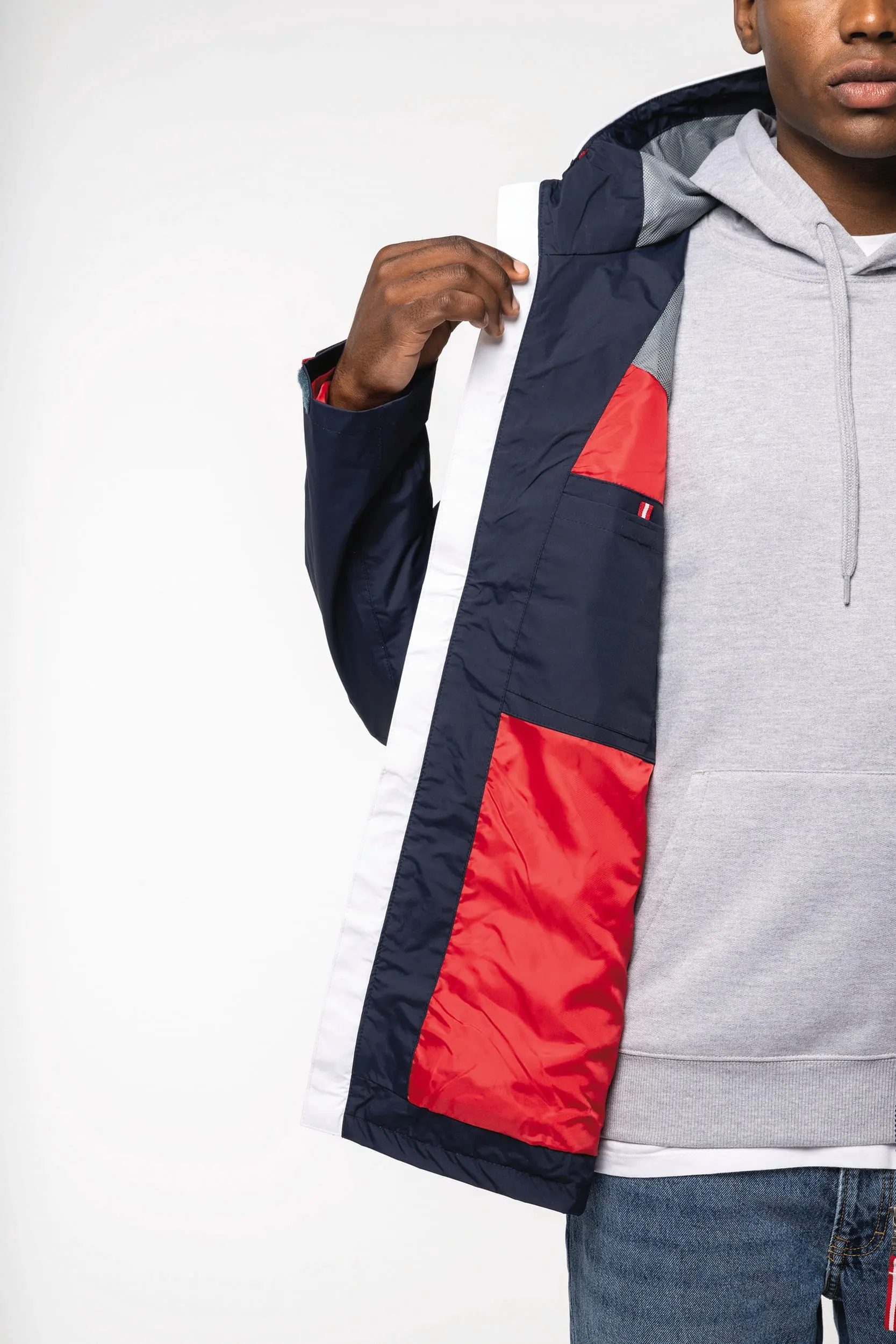 Chaqueta impermeable unisex