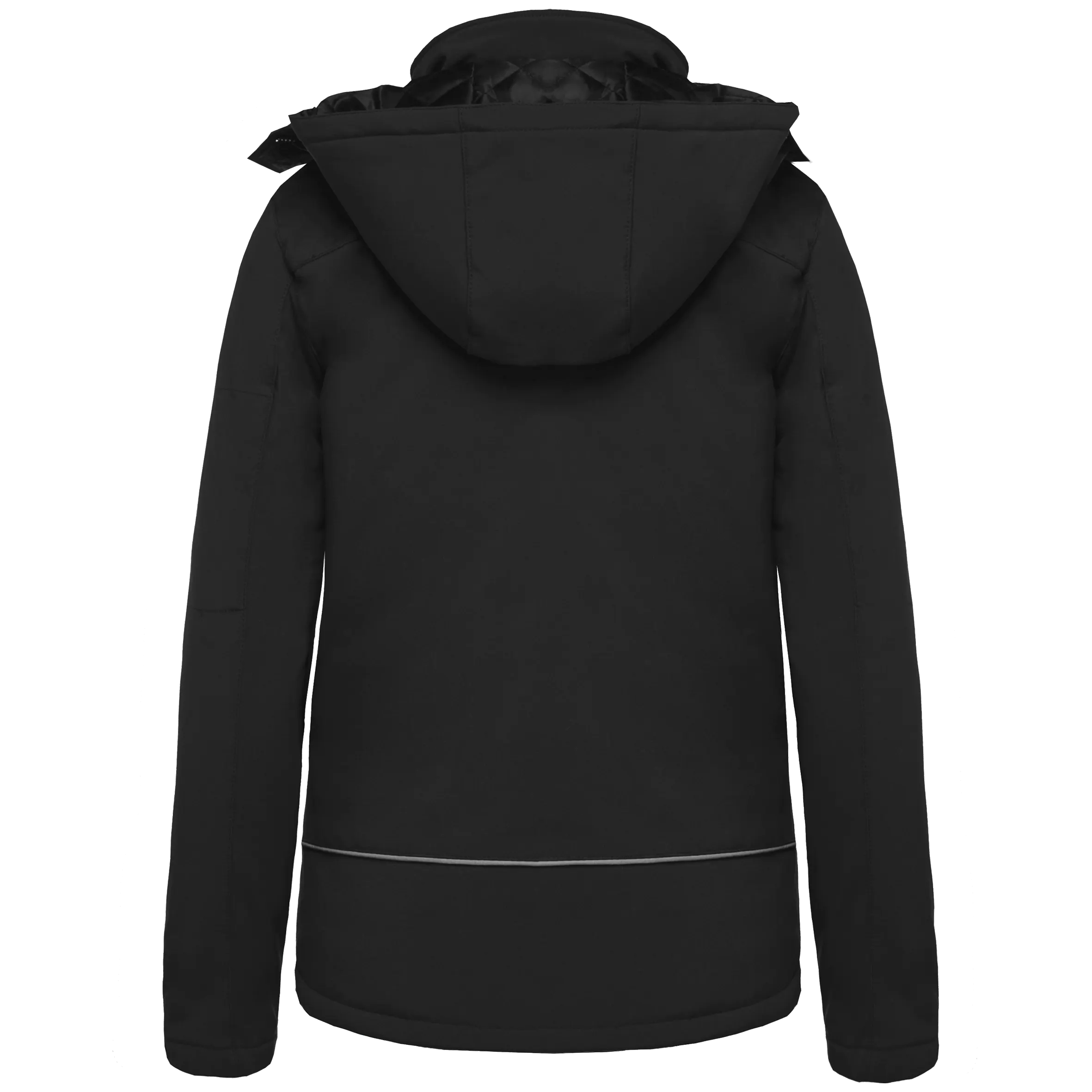 Parka softshell acolchada con capucha mujer