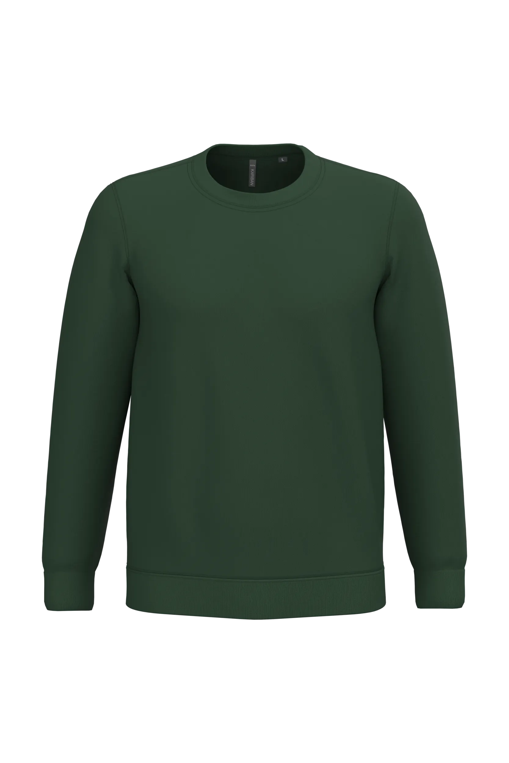 Sudadera cuello redondo