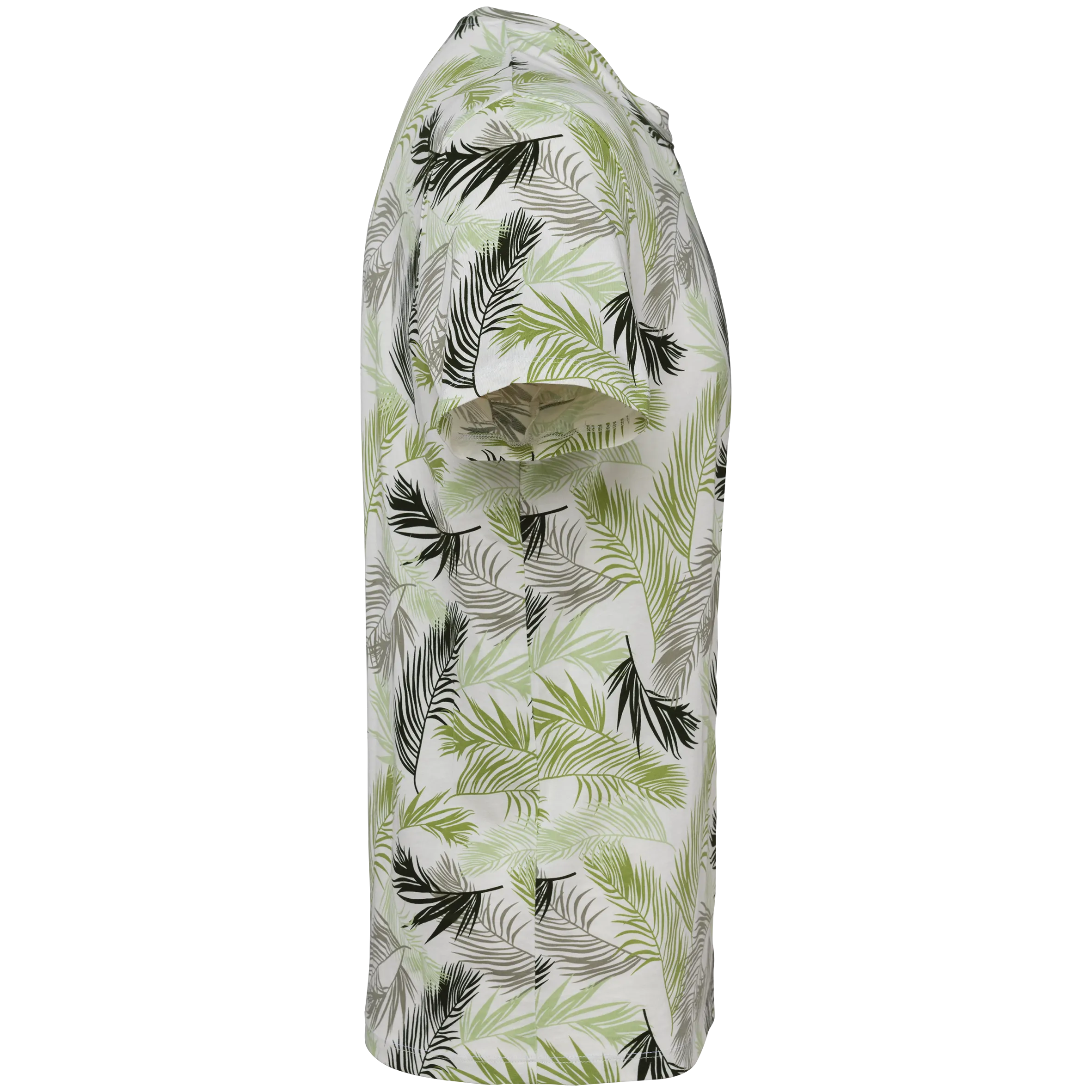 Camiseta ecorresponsable con estampado tropical hombre
