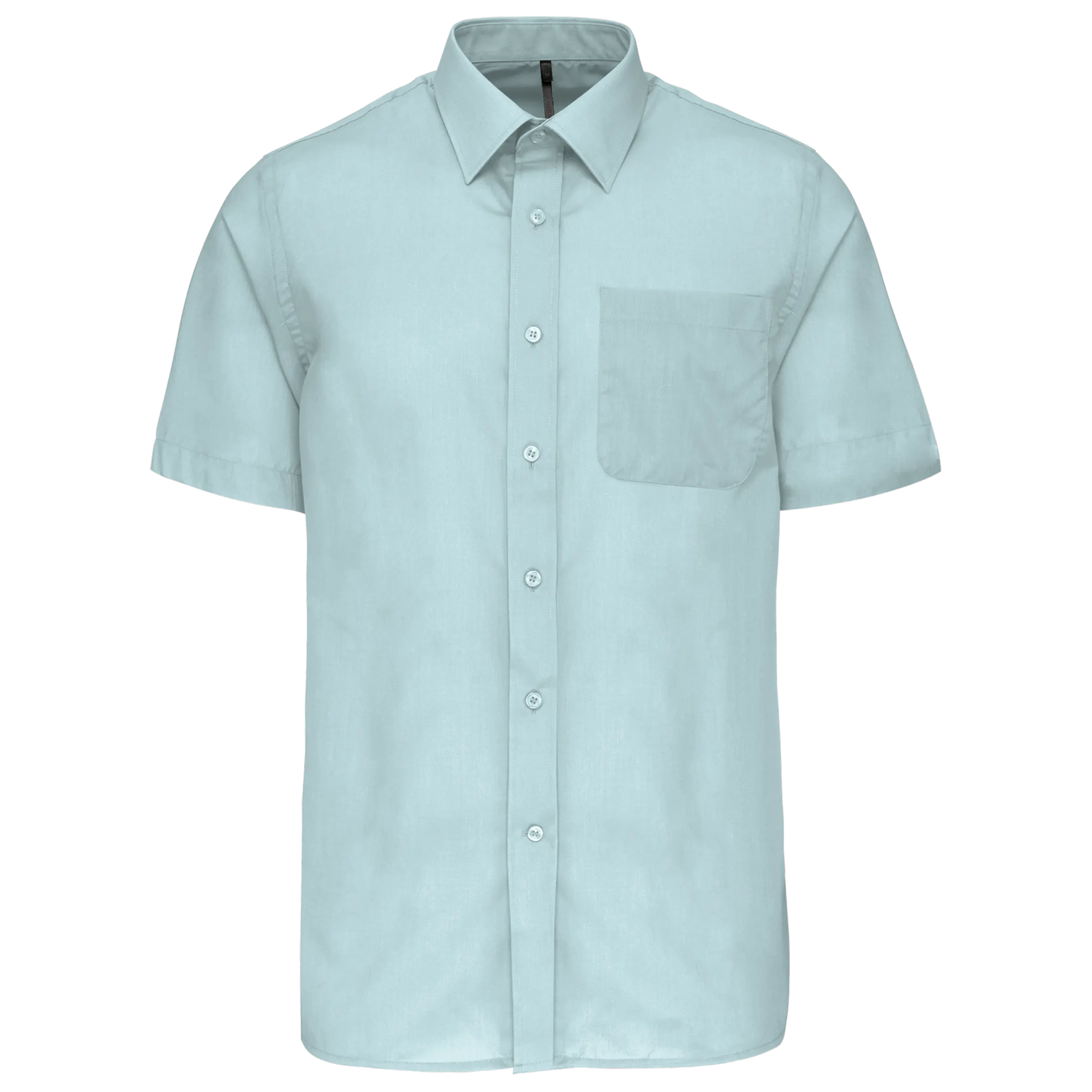Camisa popelina de polialgodón manga corta de fácil cuidado hombre