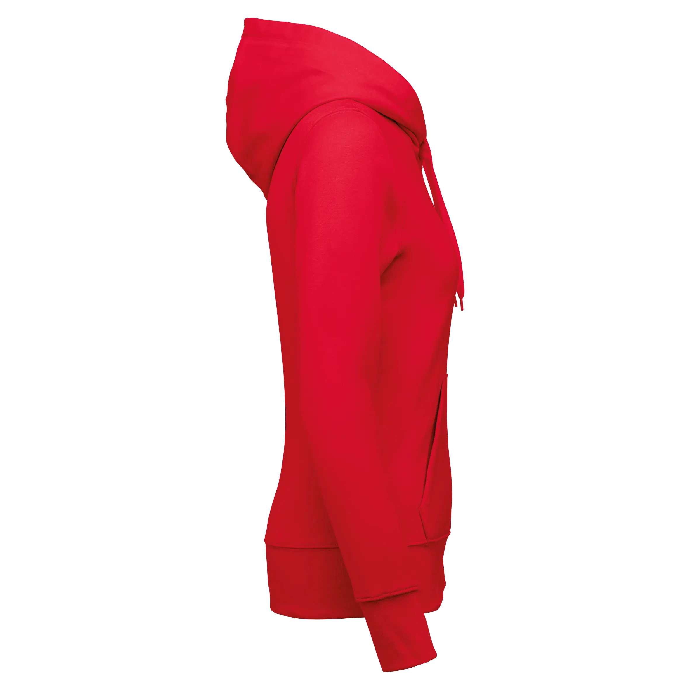 Sudadera con capucha y cremallera ecorresponsable mujer