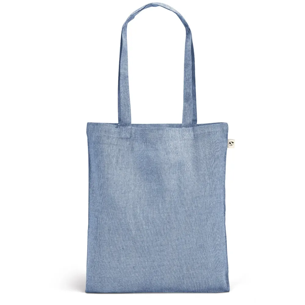 RYNEK. Bolsa con algodón reciclado (70%), poliéster (30% rPET) (140 g/m²)