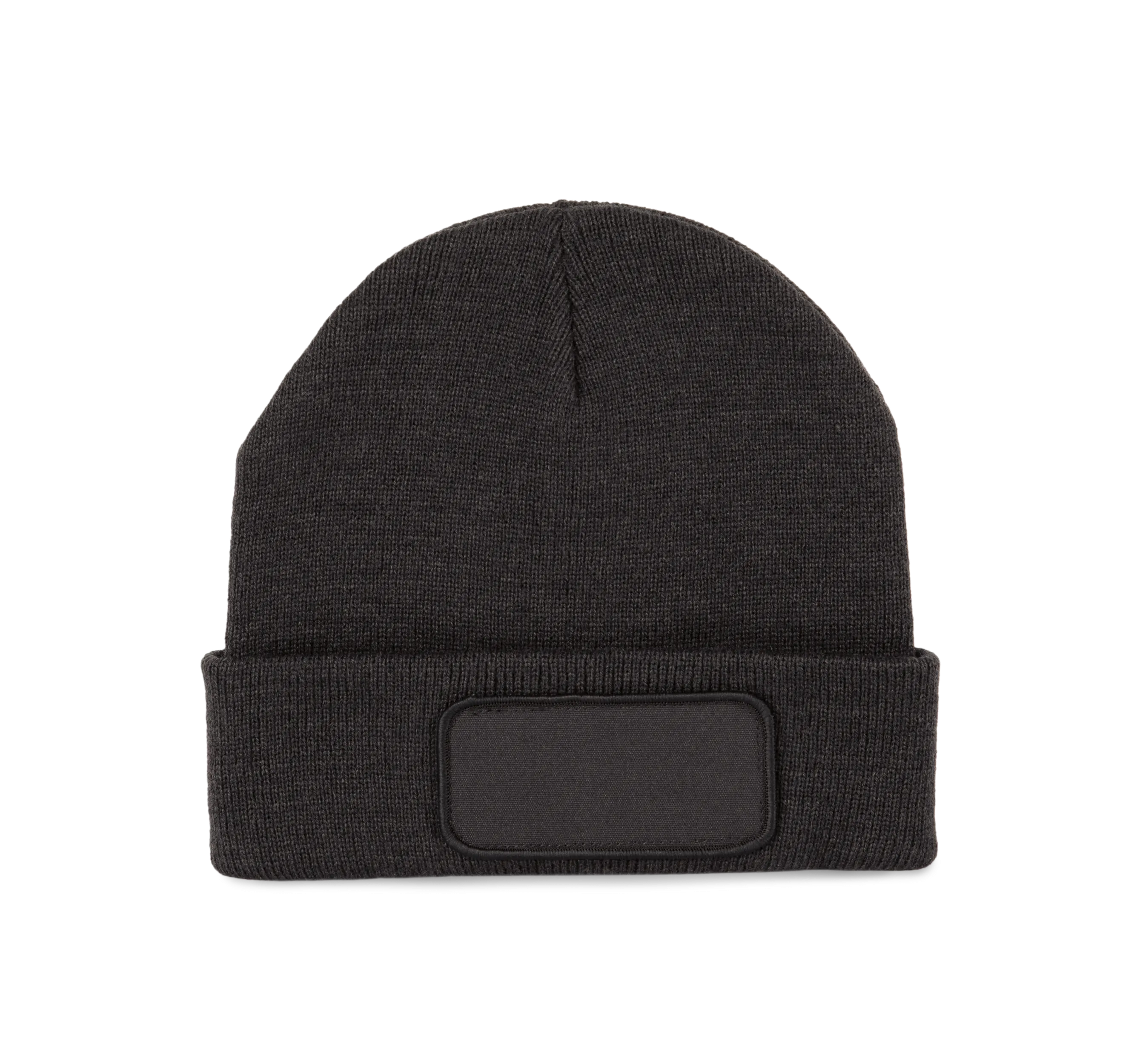 Gorro reciclado con parche