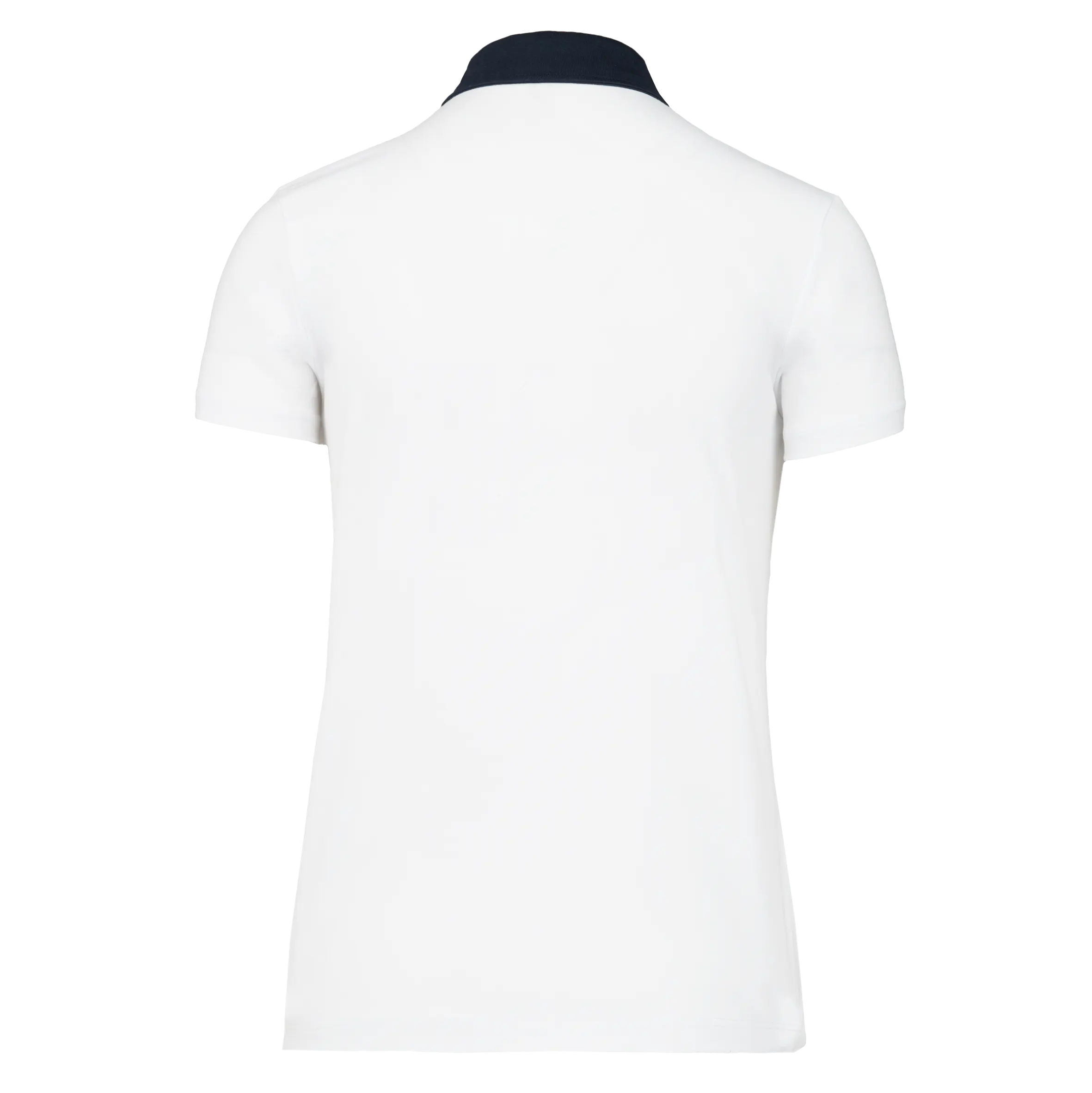 Polo jersey bicolor mujer