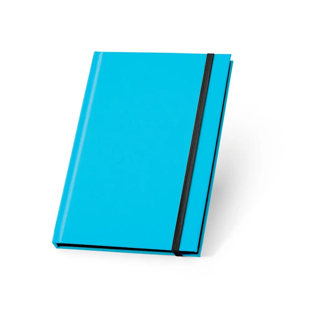 WATTERS. Cuaderno A5 en PU fluorescente con páginas rayadas