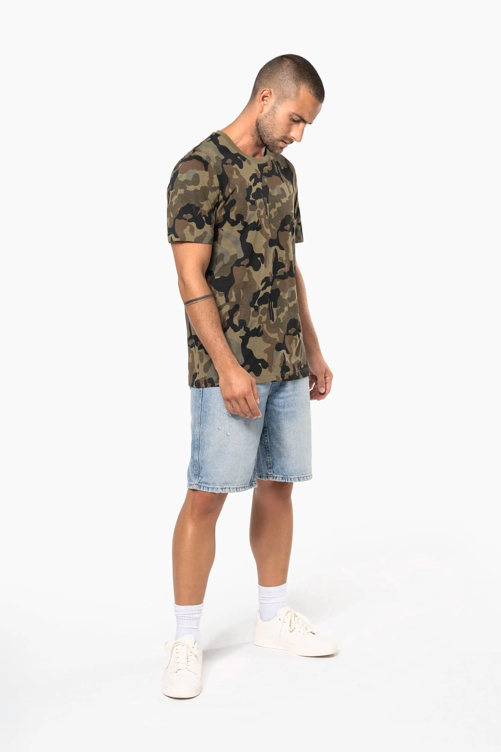 Camiseta camuflaje hombre