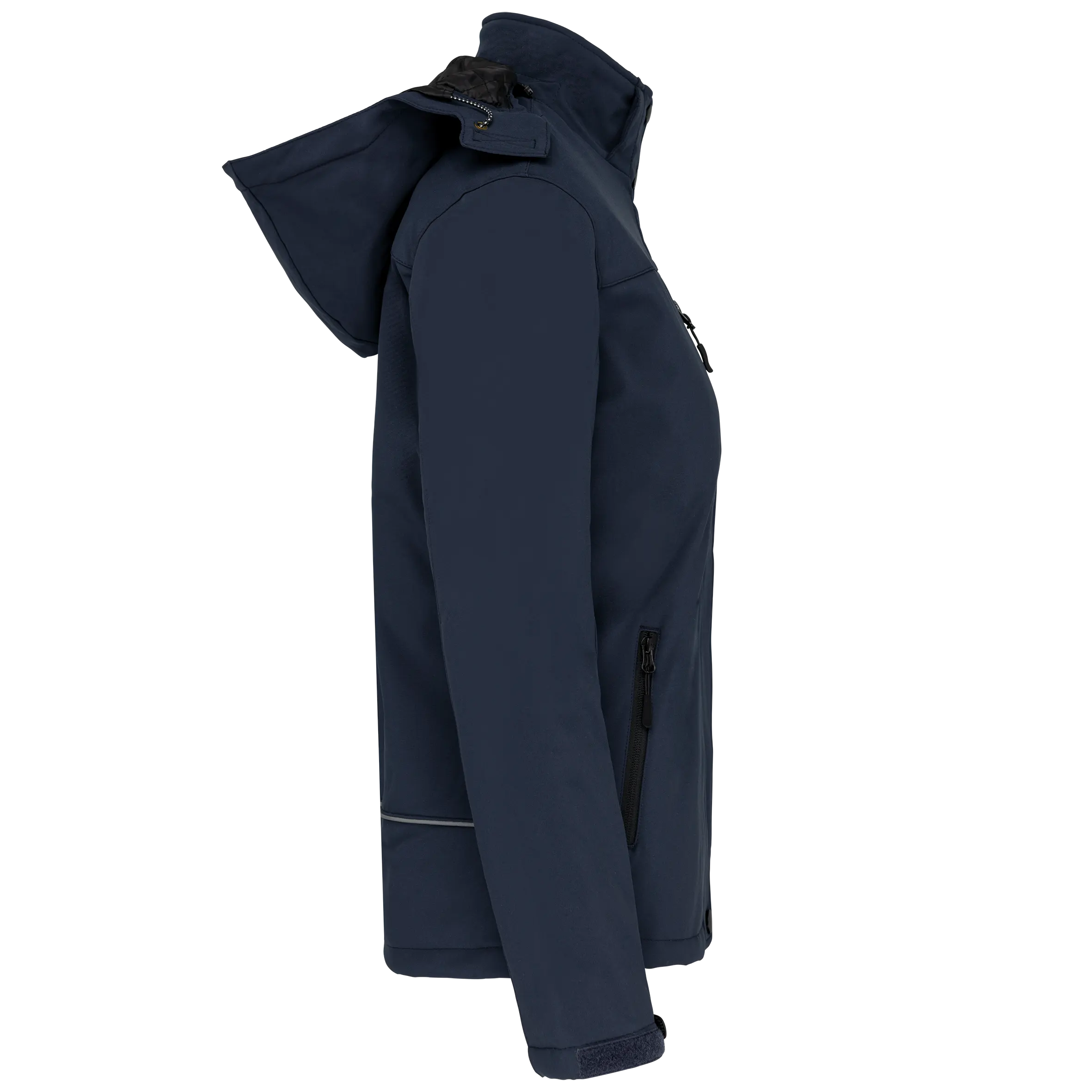 Parka softshell acolchada con capucha mujer