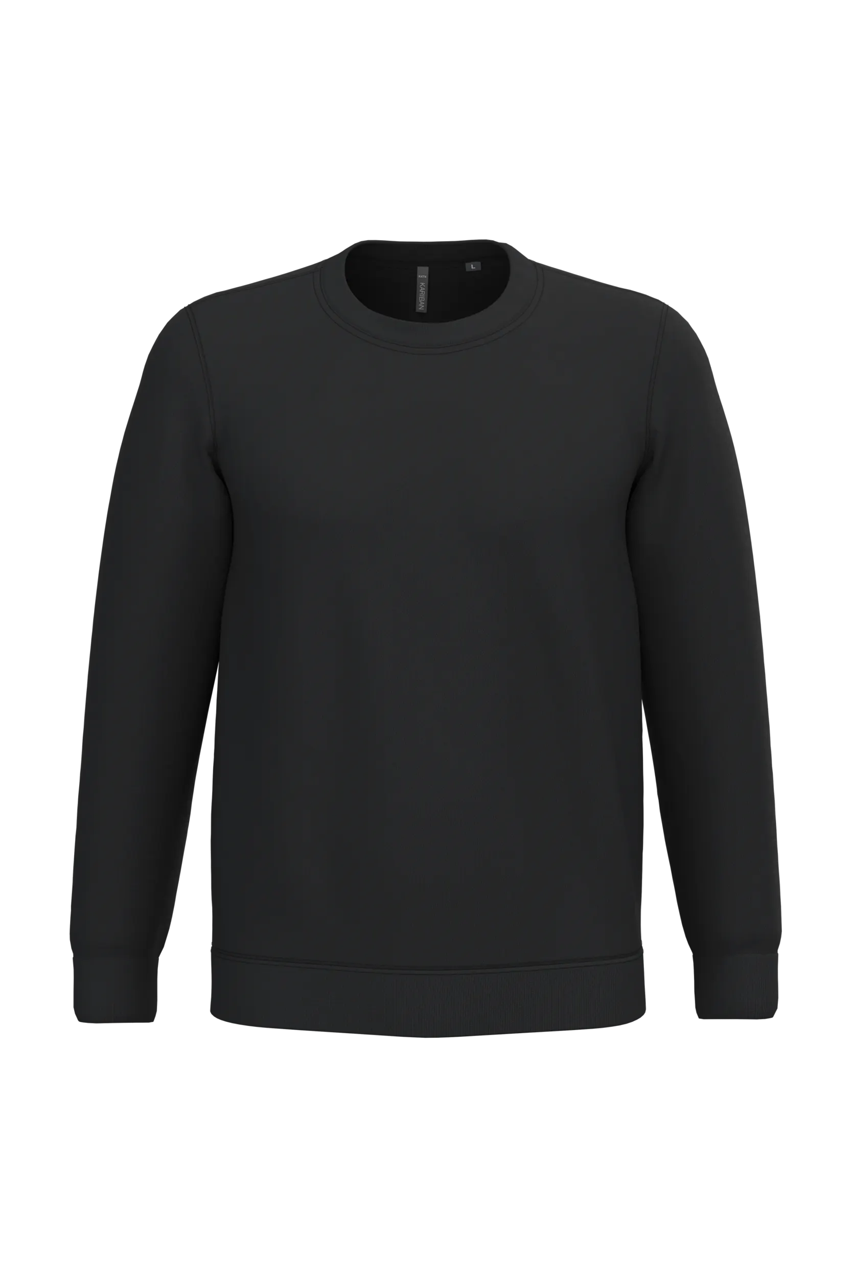 Sudadera cuello redondo