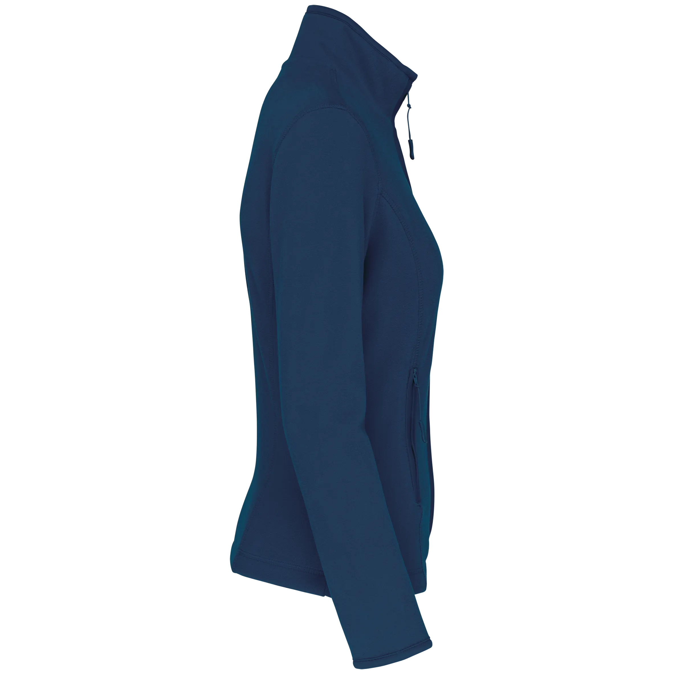 Chaqueta micropolar con cremallera mujer