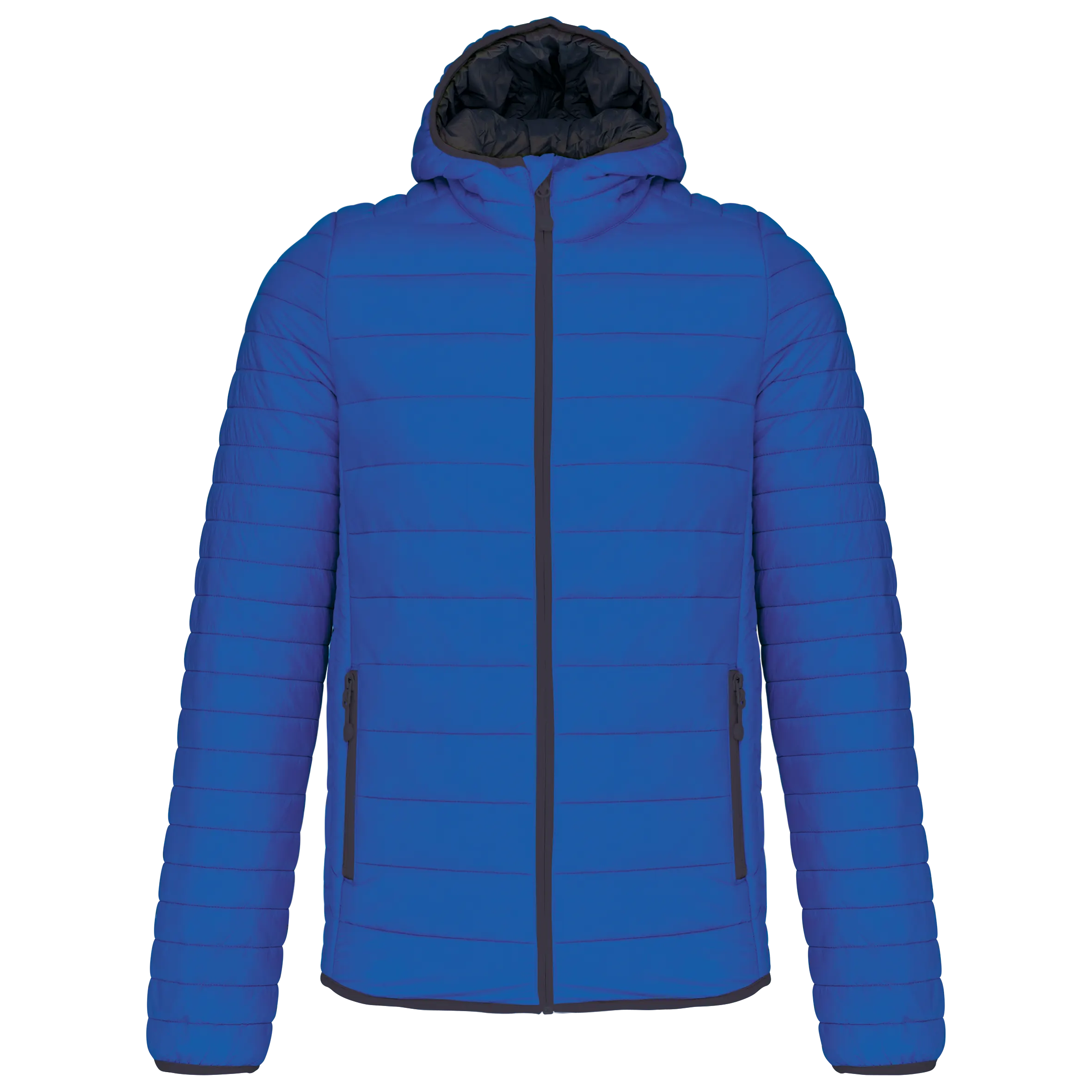 Chaqueta acolchada y ligera con capucha hombre