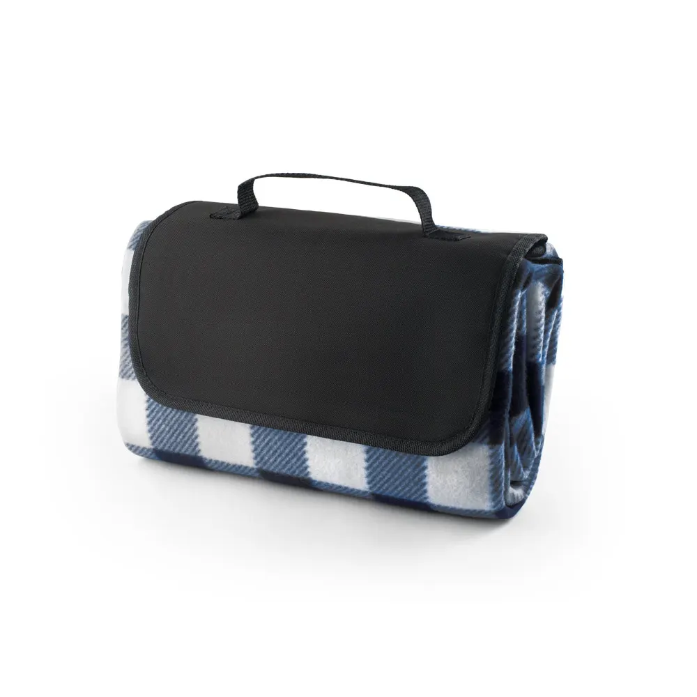 RILEY II. Manta de picnic con forro de EPE (180 g/m²) con estampado