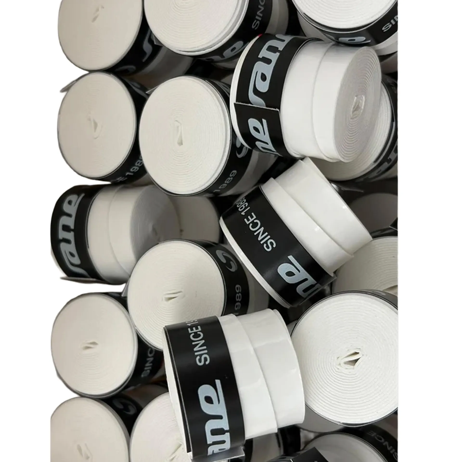 CAJA DE 45 OVERGRIPS SANE CORE LISOS BLANCOS