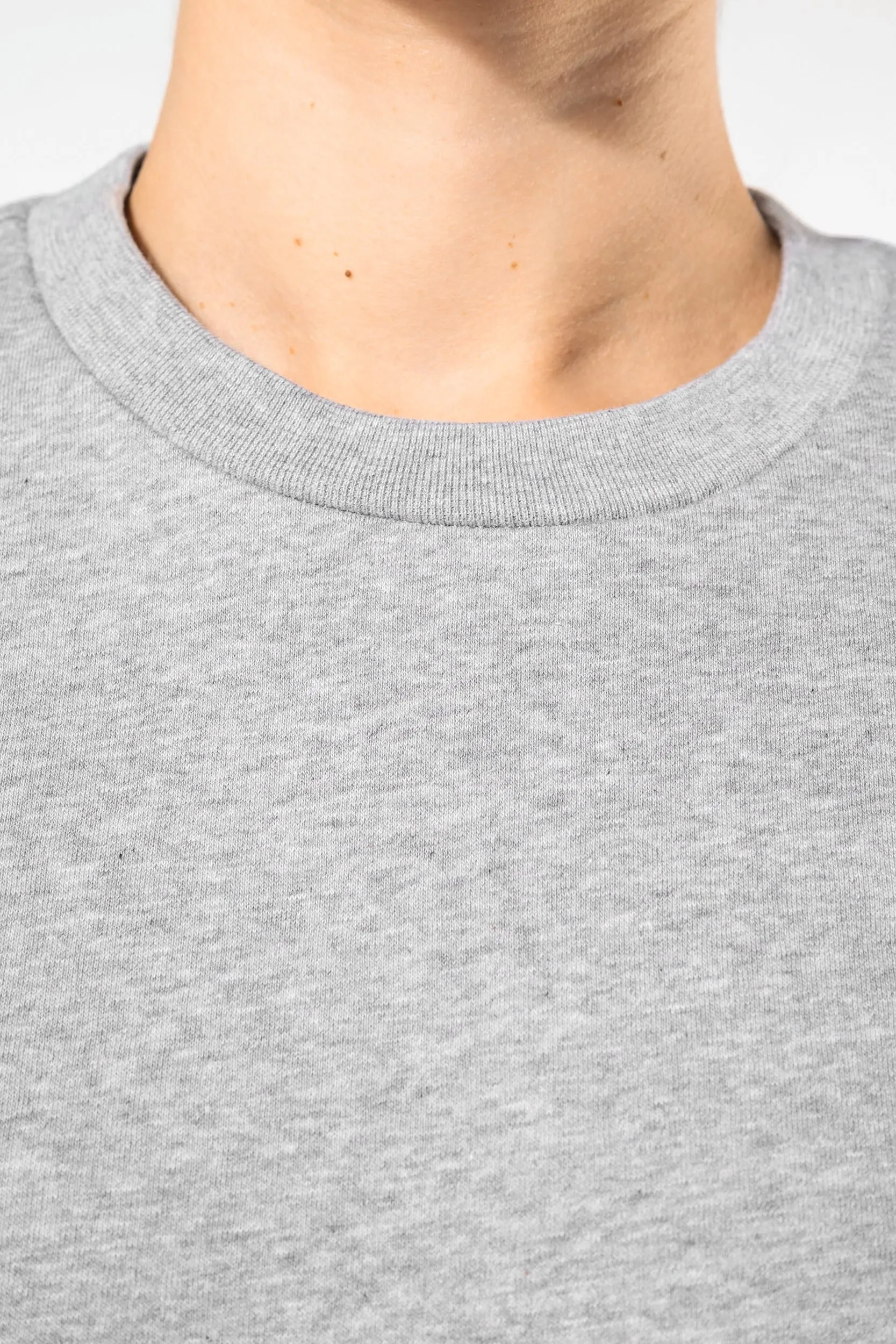 Sudadera cuello redondo 80/20 unisex