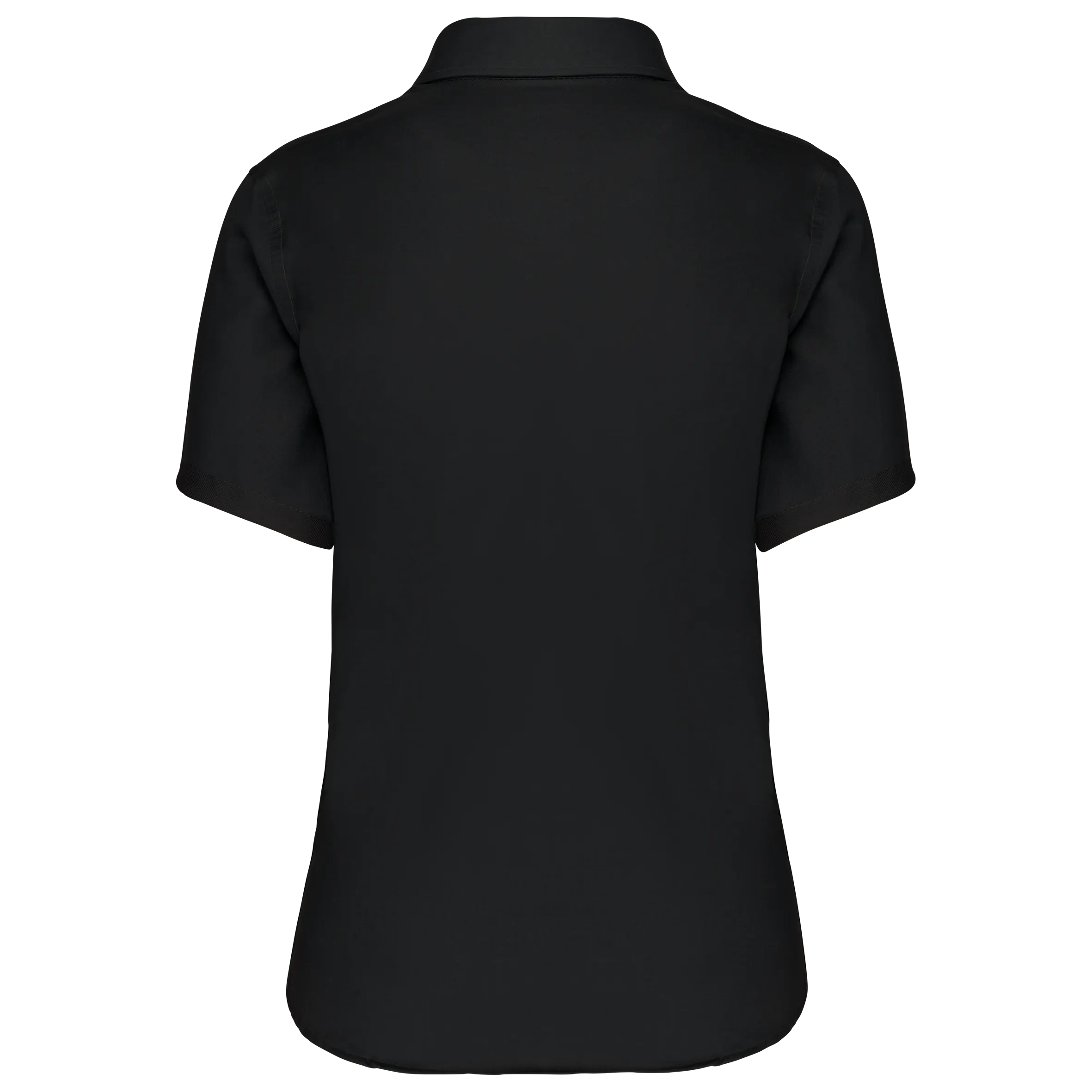 Camisa no-plancha manga corta mujer