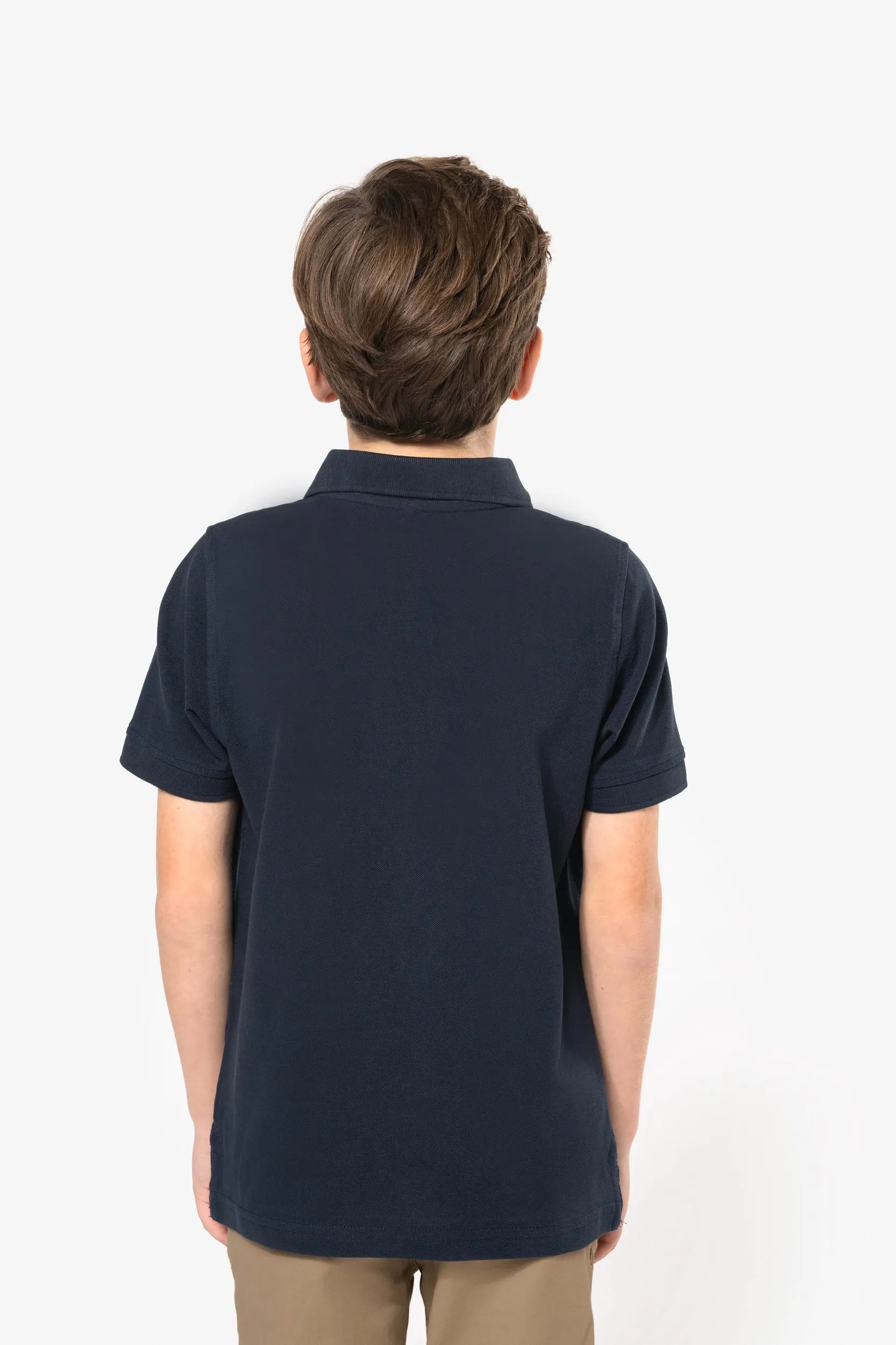 Polo manga corta infantil